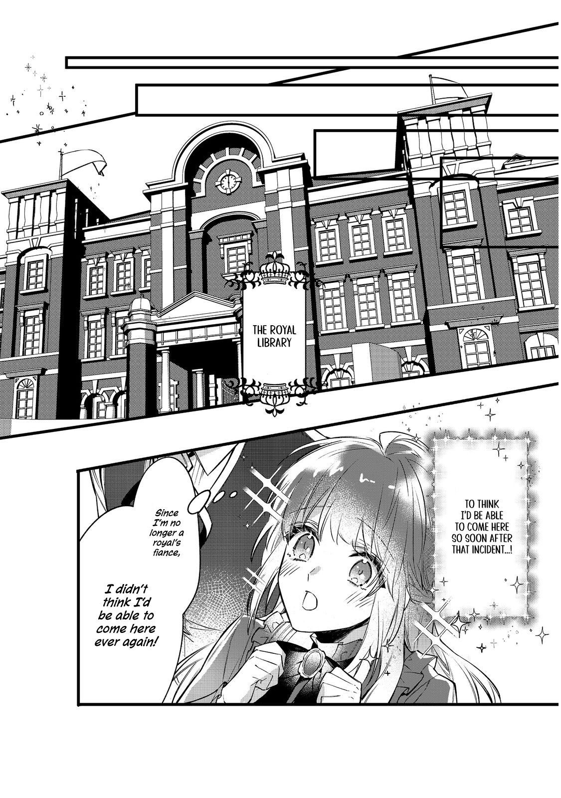 Halaman dari Konyaku Haki Sareta Kaedama Reijou, Hatsukoi no Toshiue Ouji ni Dekiai Sareru Chapter 3