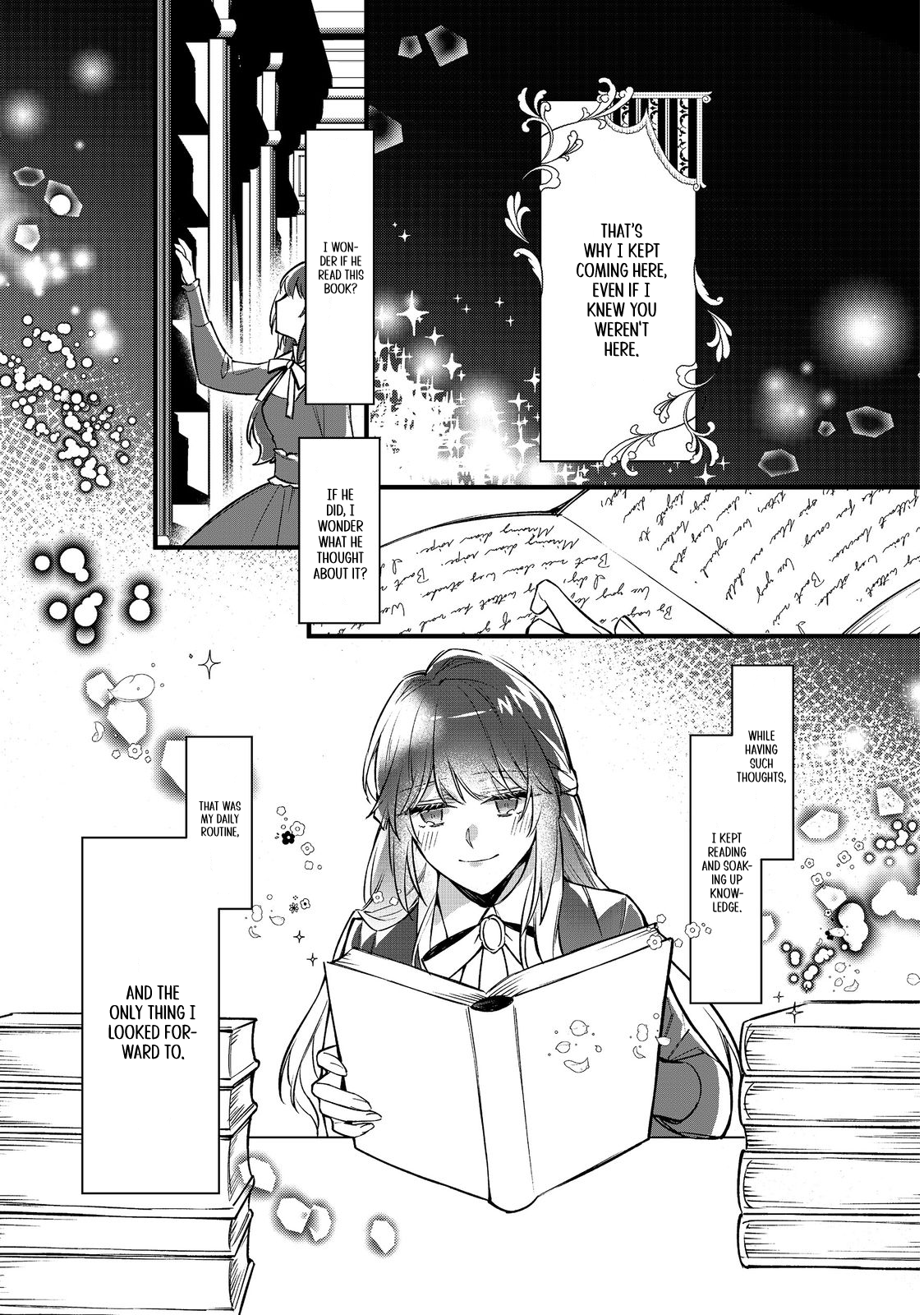 Halaman dari Konyaku Haki Sareta Kaedama Reijou, Hatsukoi no Toshiue Ouji ni Dekiai Sareru Chapter 3