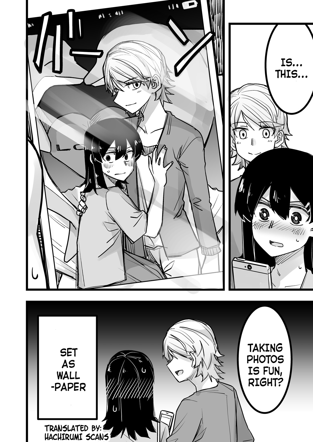 Halaman dari Ikemen Joshi to Josou Danshi Chapter 12