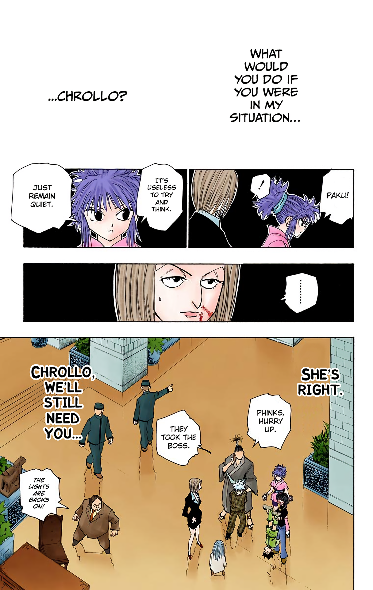 Halaman dari Hunter x Hunter (Official Colored) Chapter 114