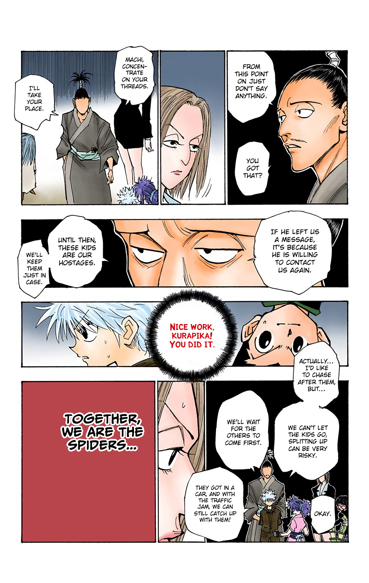 Halaman dari Hunter x Hunter (Official Colored) Chapter 114