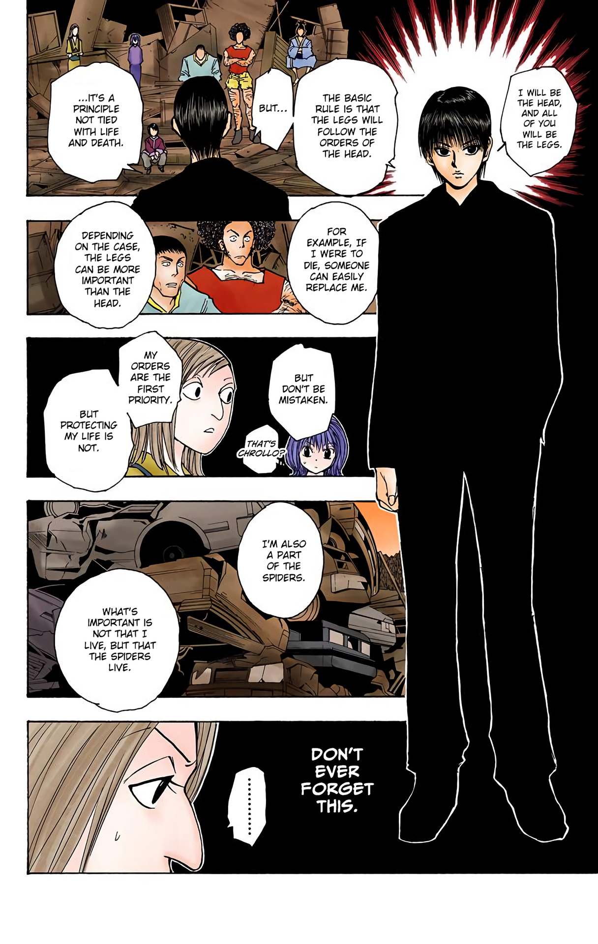 Halaman dari Hunter x Hunter (Official Colored) Chapter 114