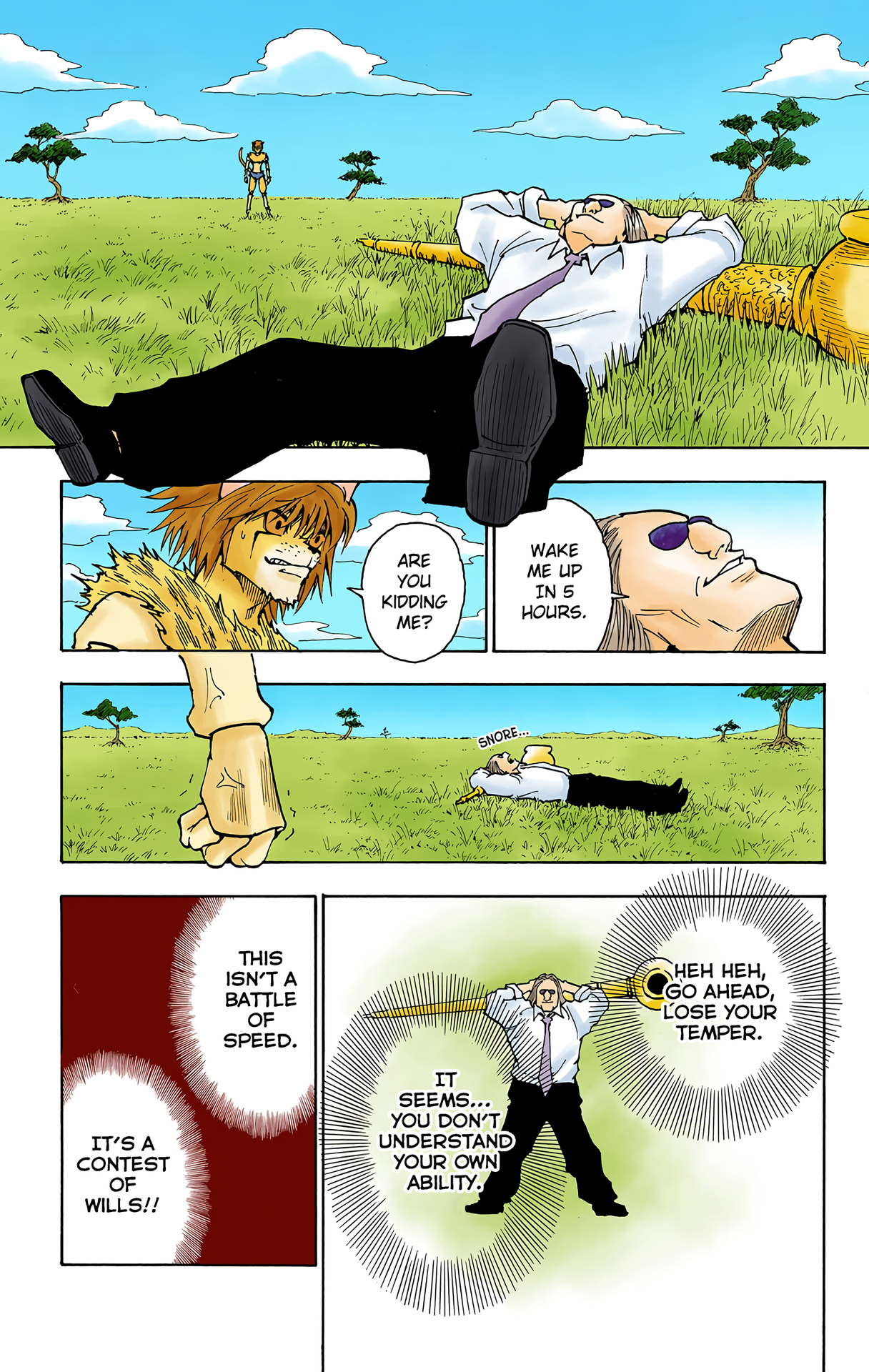 Halaman dari HUNTER x HUNTER (Official Colored) Chapter 245