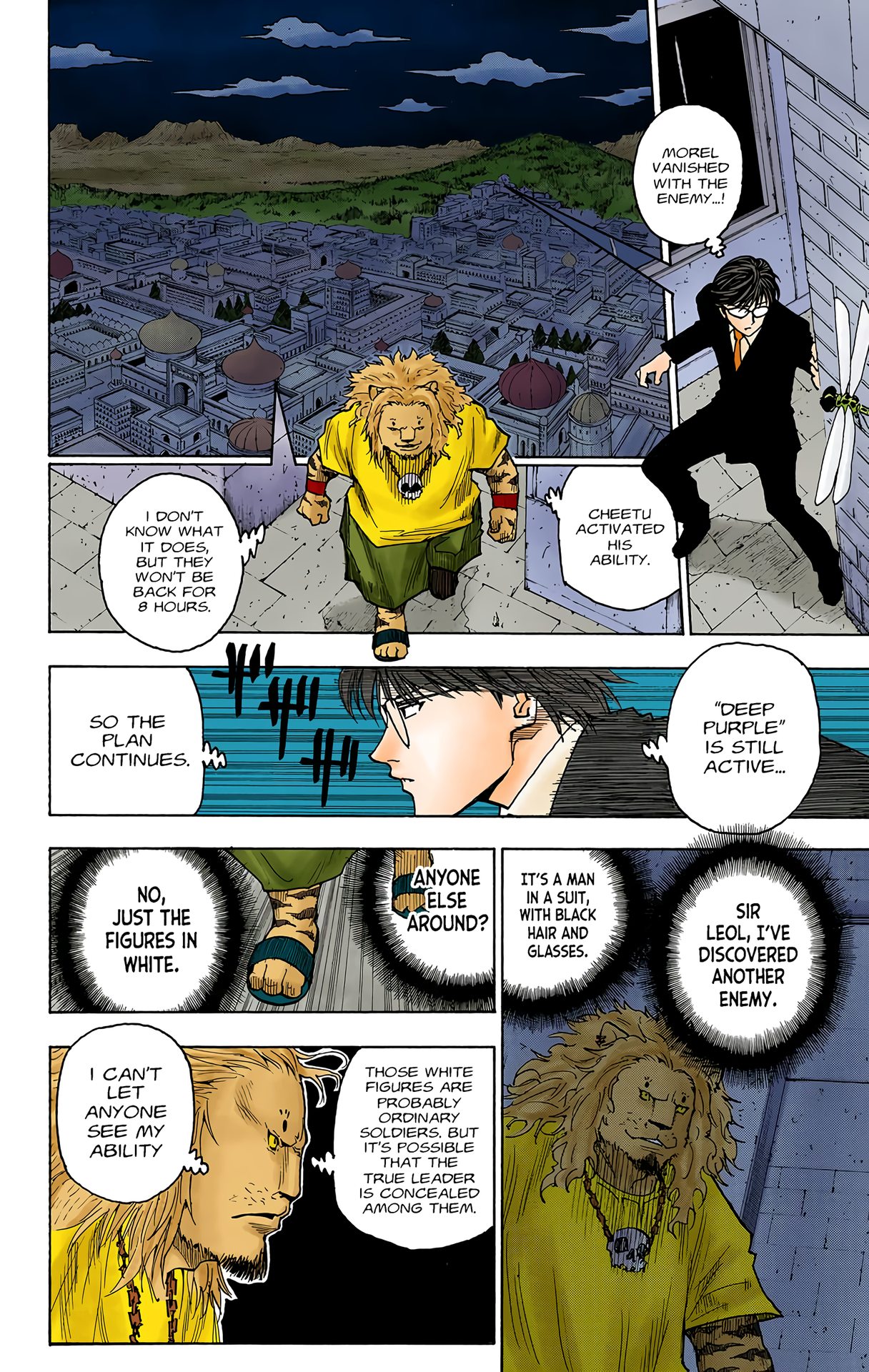 Halaman dari HUNTER x HUNTER (Official Colored) Chapter 245