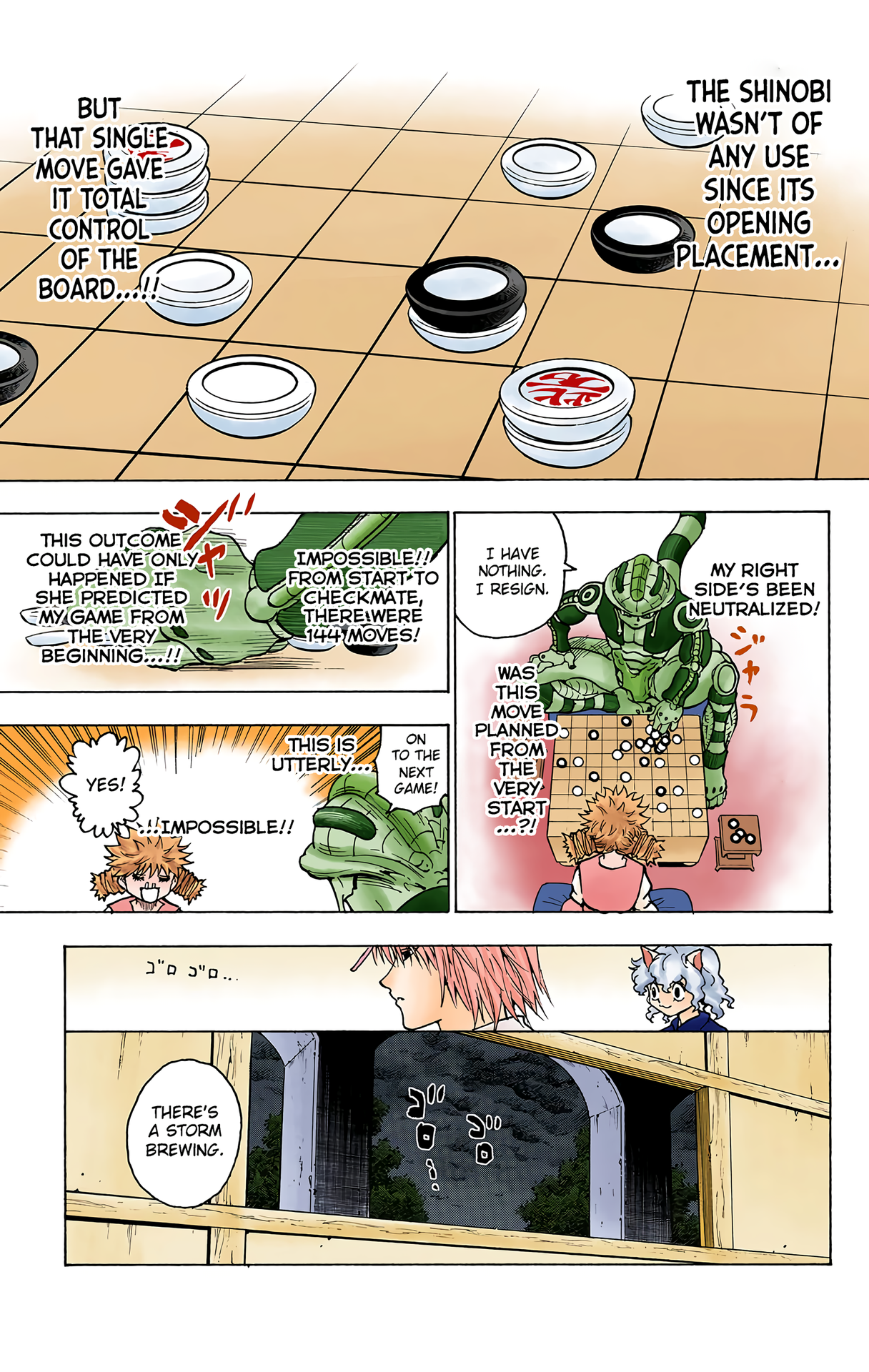 Halaman dari HUNTER x HUNTER (Official Colored) Chapter 245