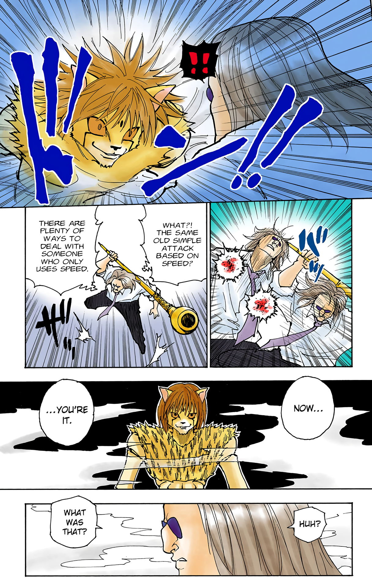 Halaman dari HUNTER x HUNTER (Official Colored) Chapter 245
