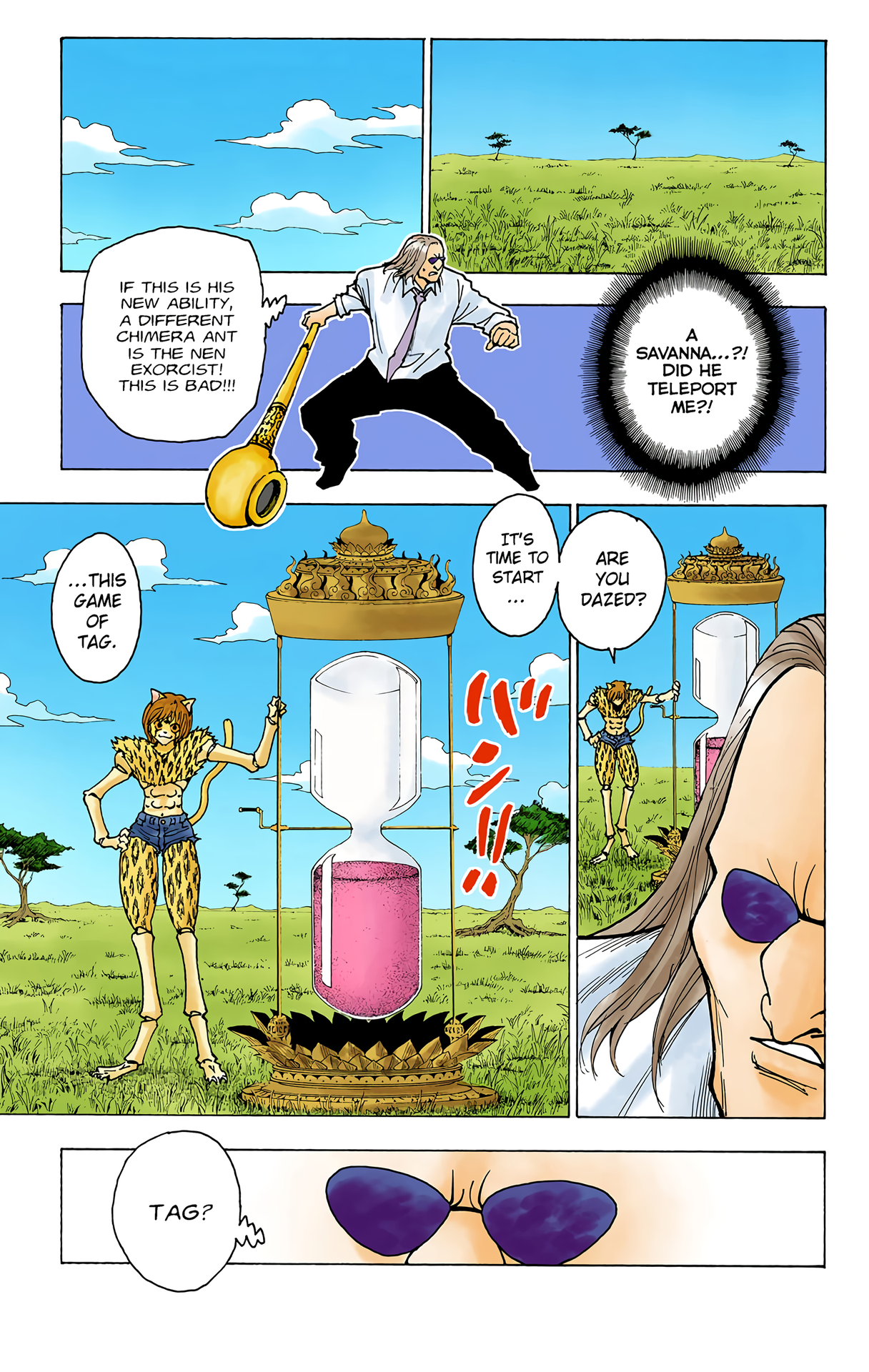 Halaman dari HUNTER x HUNTER (Official Colored) Chapter 245