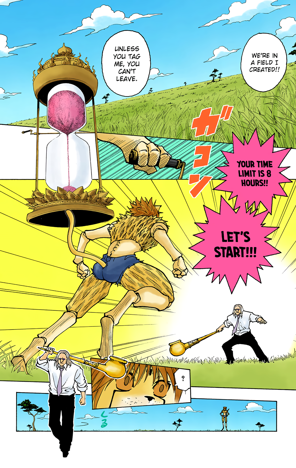 Halaman dari HUNTER x HUNTER (Official Colored) Chapter 245