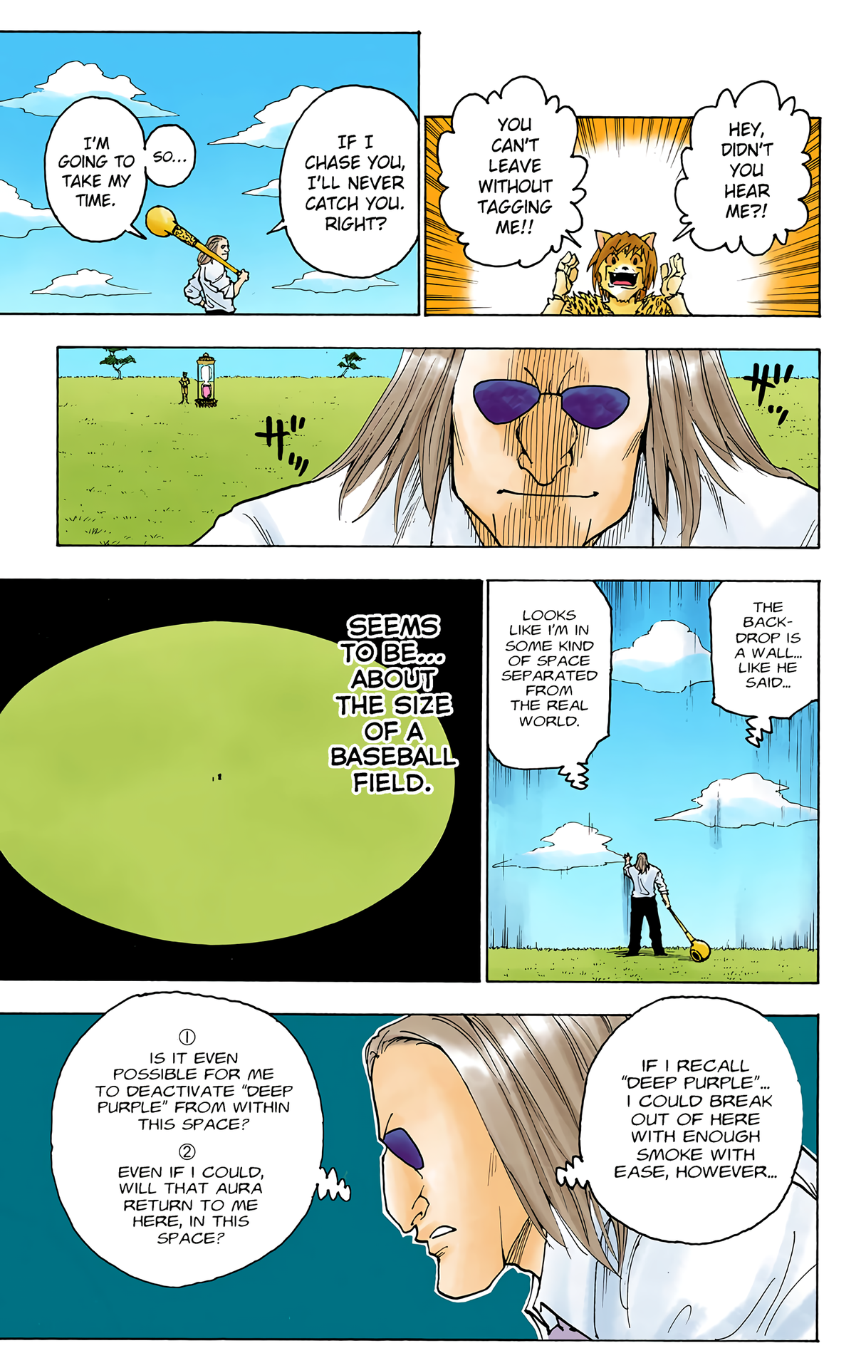 Halaman dari HUNTER x HUNTER (Official Colored) Chapter 245
