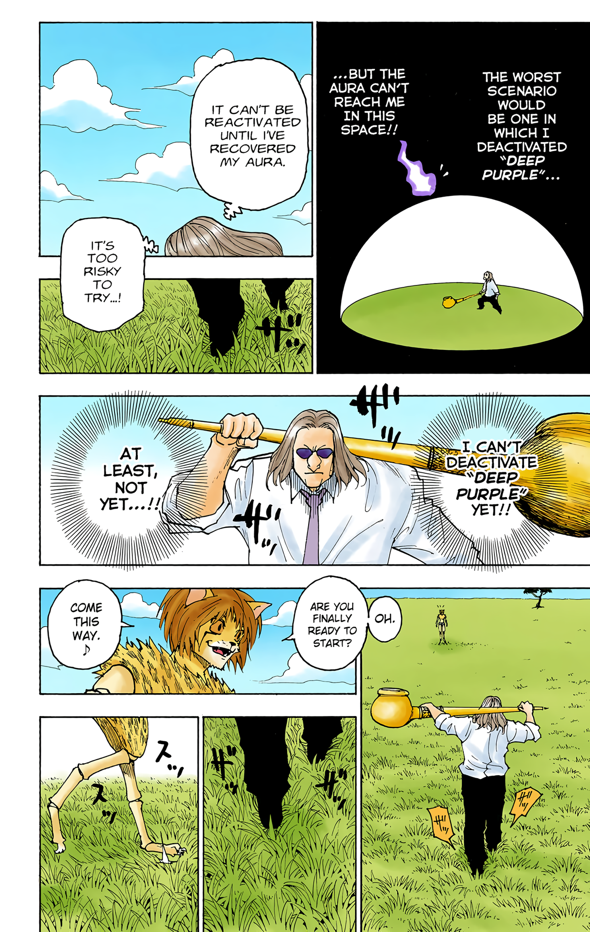 Halaman dari HUNTER x HUNTER (Official Colored) Chapter 245