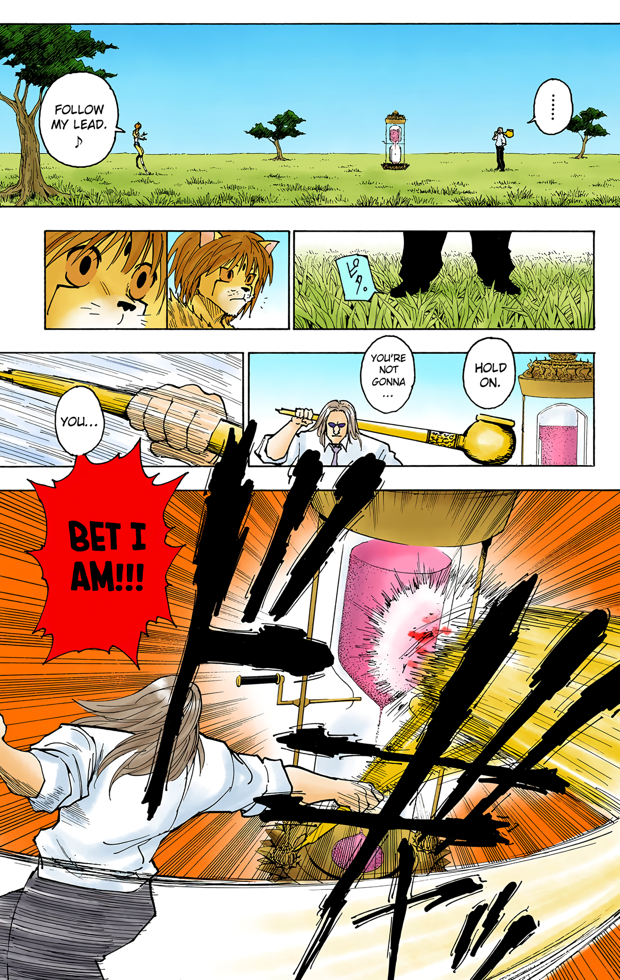 Halaman dari HUNTER x HUNTER (Official Colored) Chapter 245
