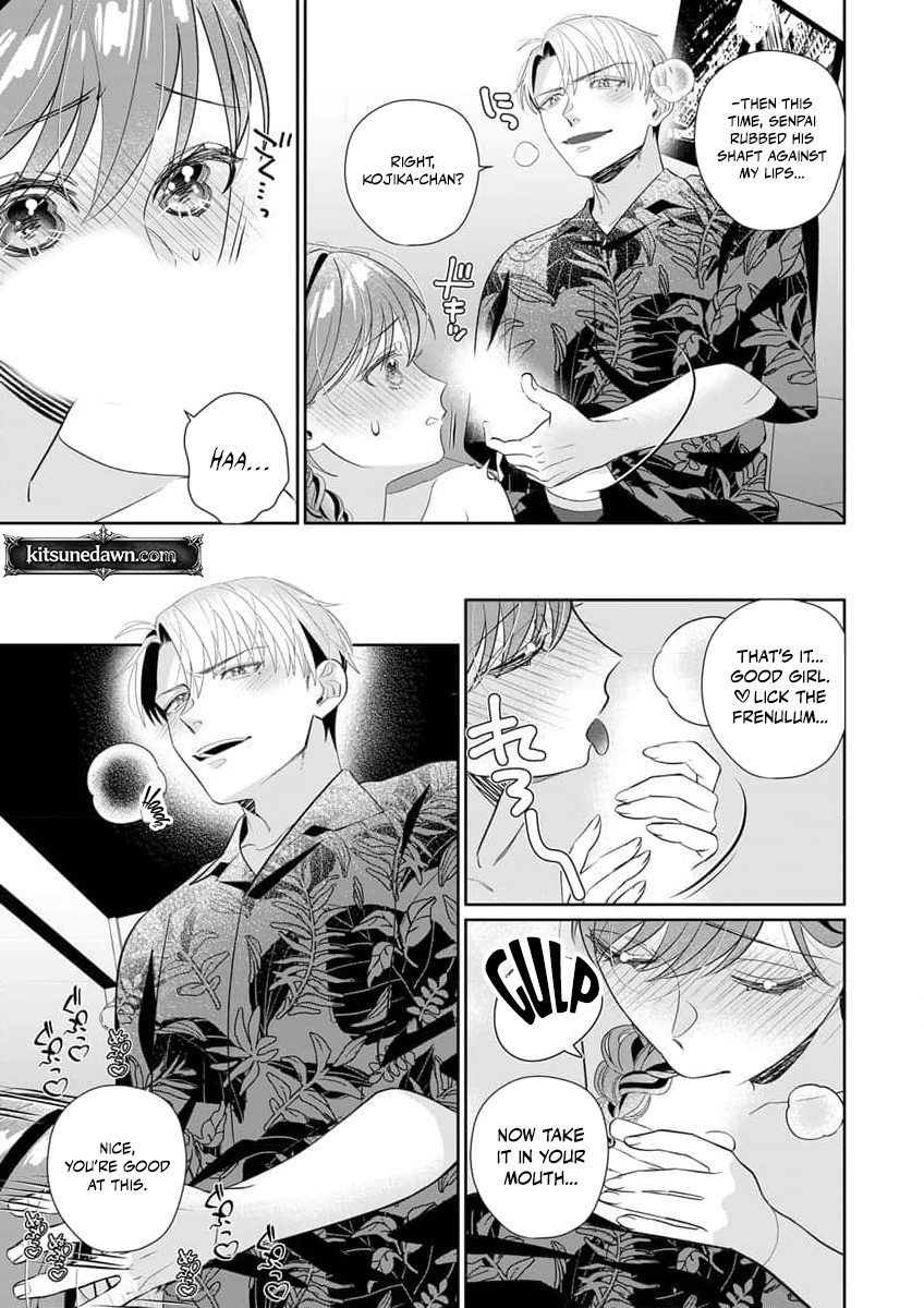 Ijiwaru Senpai to Ookina Kouhai ni Hasamare Douji Zeme!?: Ue mo Shita mo Issho ni Ijirare Torotoro ni Chapter 2 Page 16