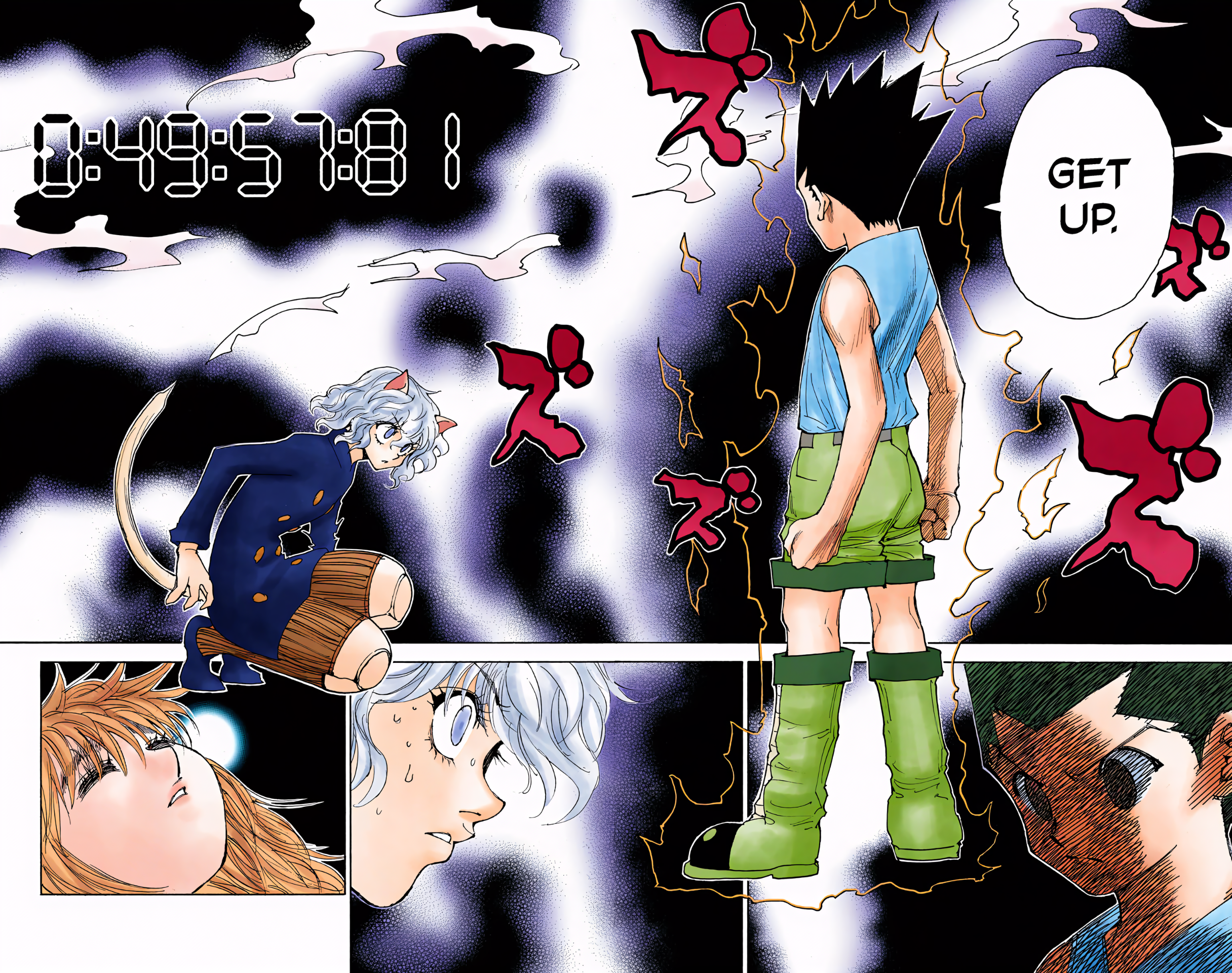 Halaman dari HUNTER x HUNTER (Official Colored) Chapter 300