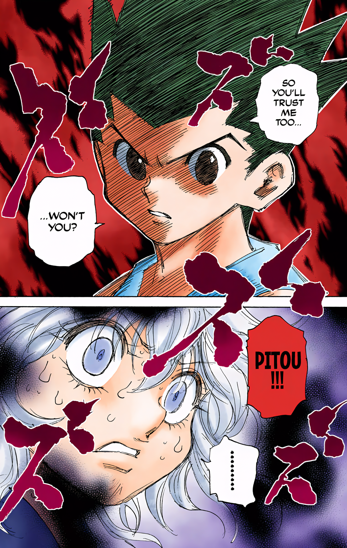 Halaman dari HUNTER x HUNTER (Official Colored) Chapter 300