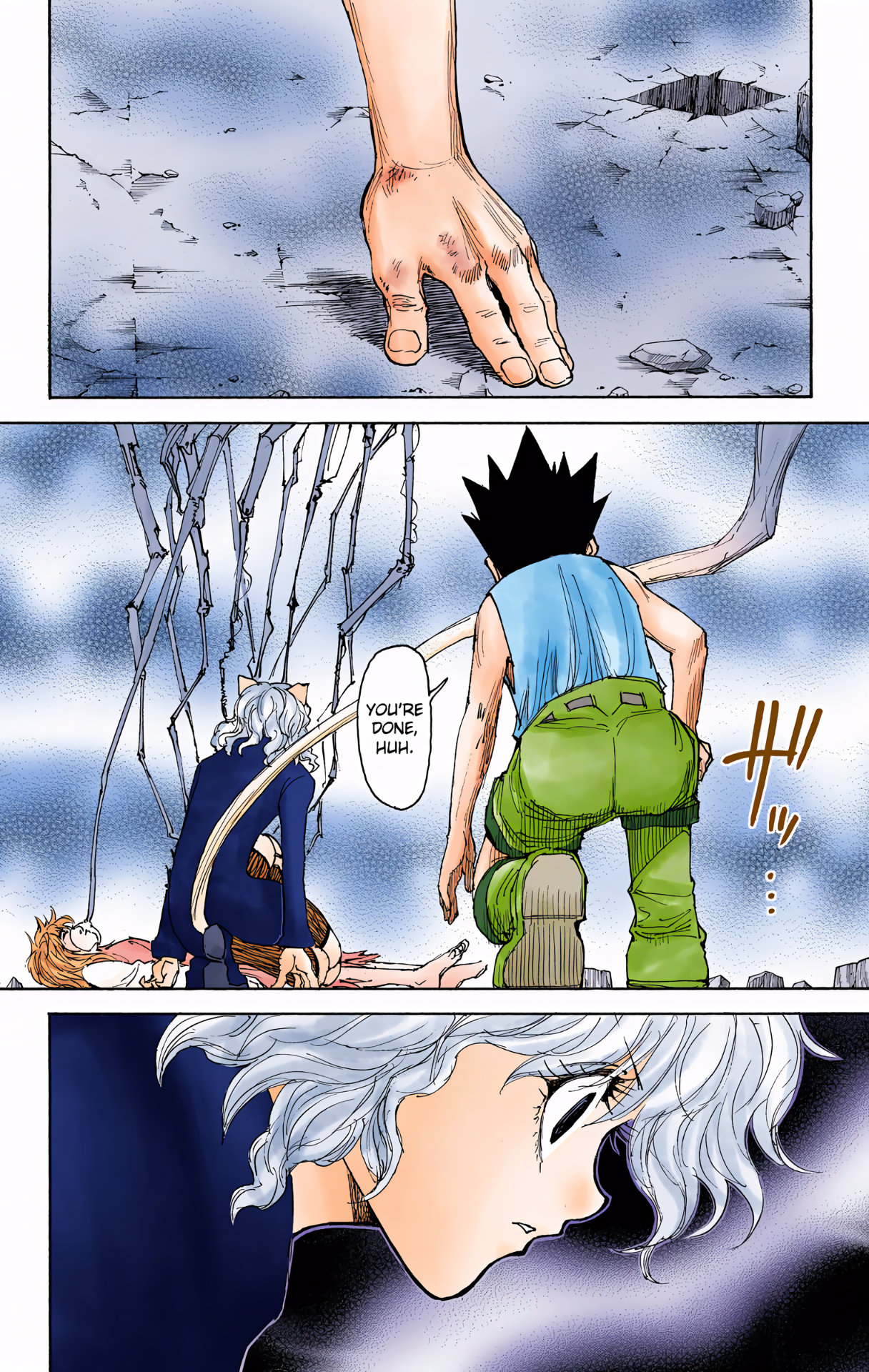 Halaman dari HUNTER x HUNTER (Official Colored) Chapter 300