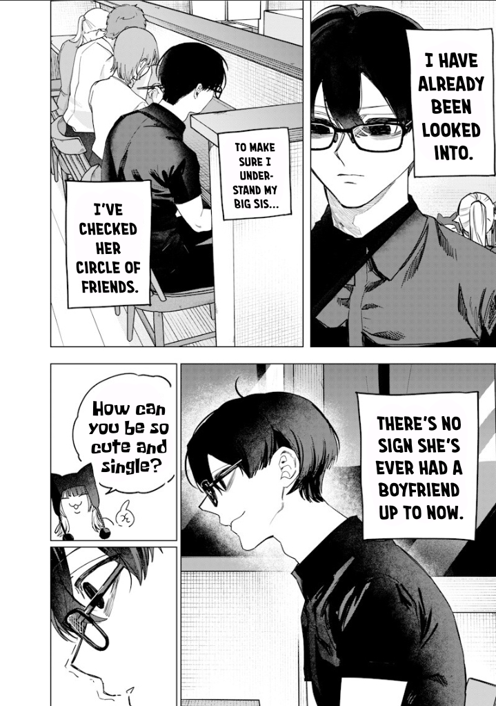 Halaman dari Namaiki na Gal Ane wo Wakaraseru Hanashi Chapter 57