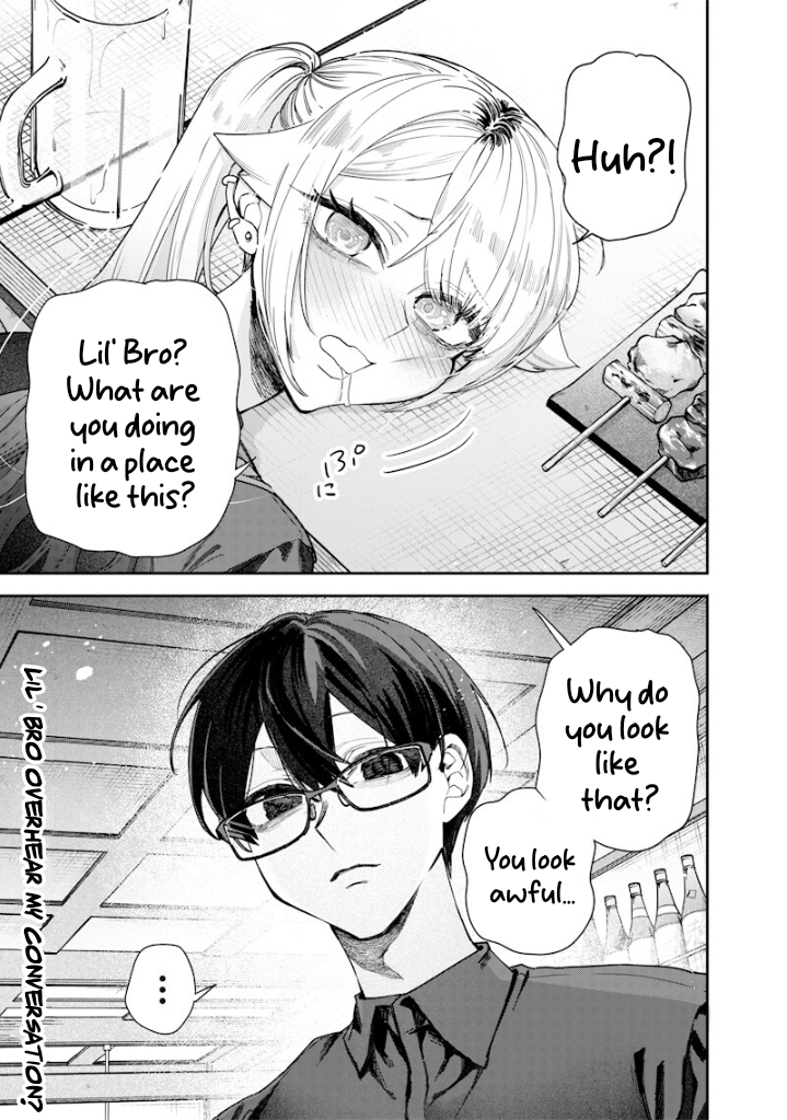 Halaman dari Namaiki na Gal Ane wo Wakaraseru Hanashi Chapter 57