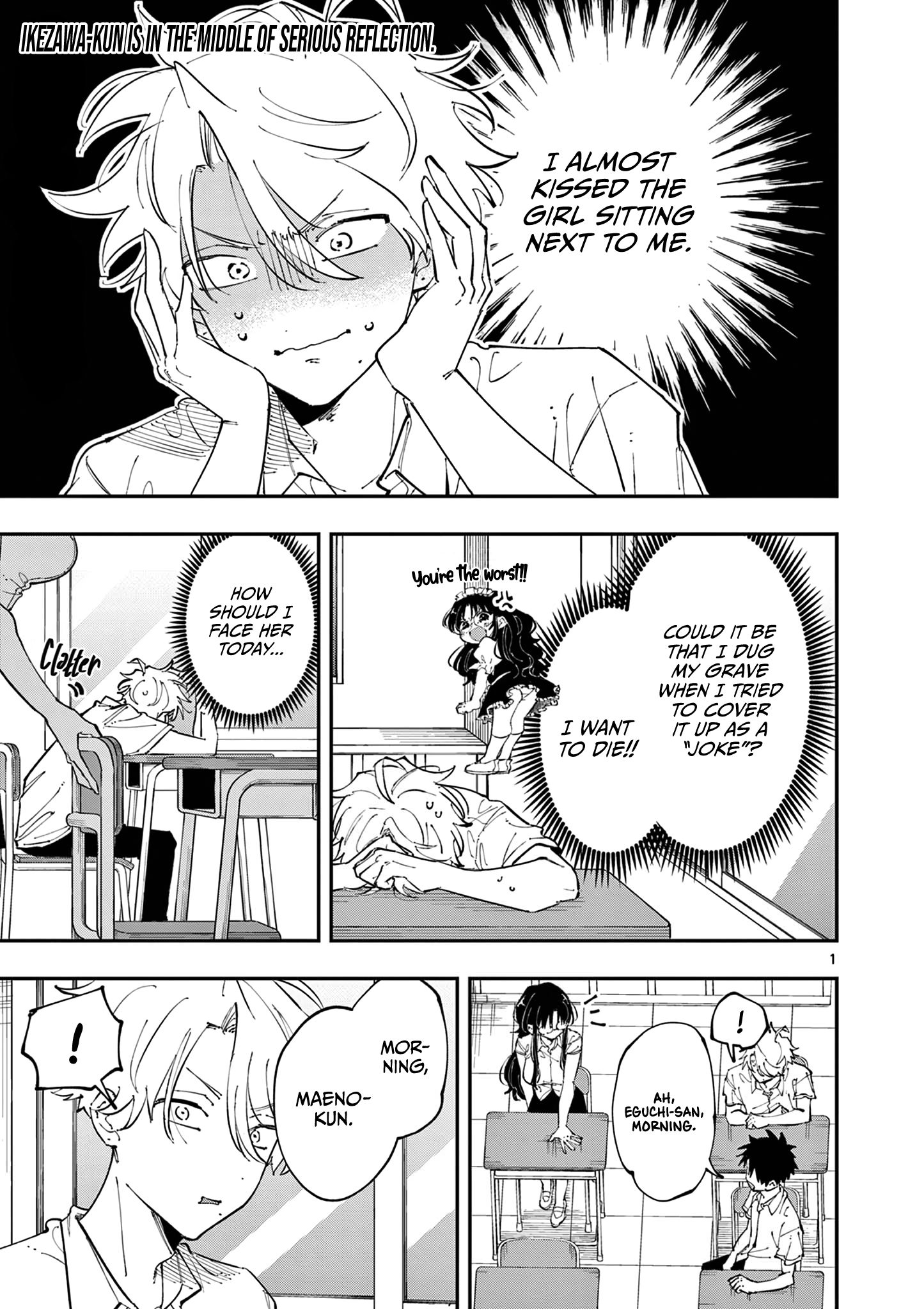Halaman dari Tonari no Seki no Yatsu ga Souiu Me de Mitekuru Chapter 18