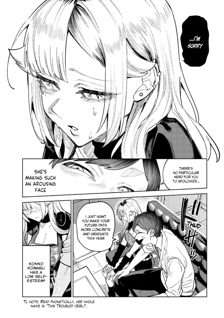 Halaman dari Namaiki na Gal Ane wo Wakaraseru Hanashi Chapter 9
