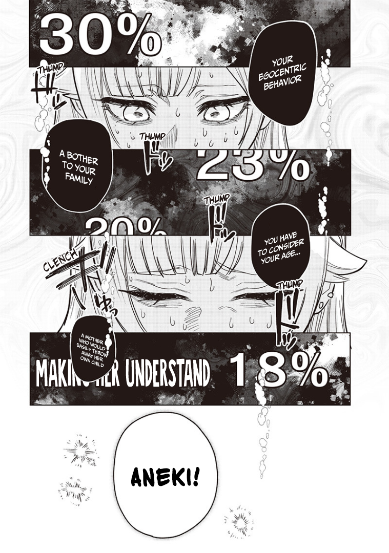 Halaman dari Namaiki na Gal Ane wo Wakaraseru Hanashi Chapter 9