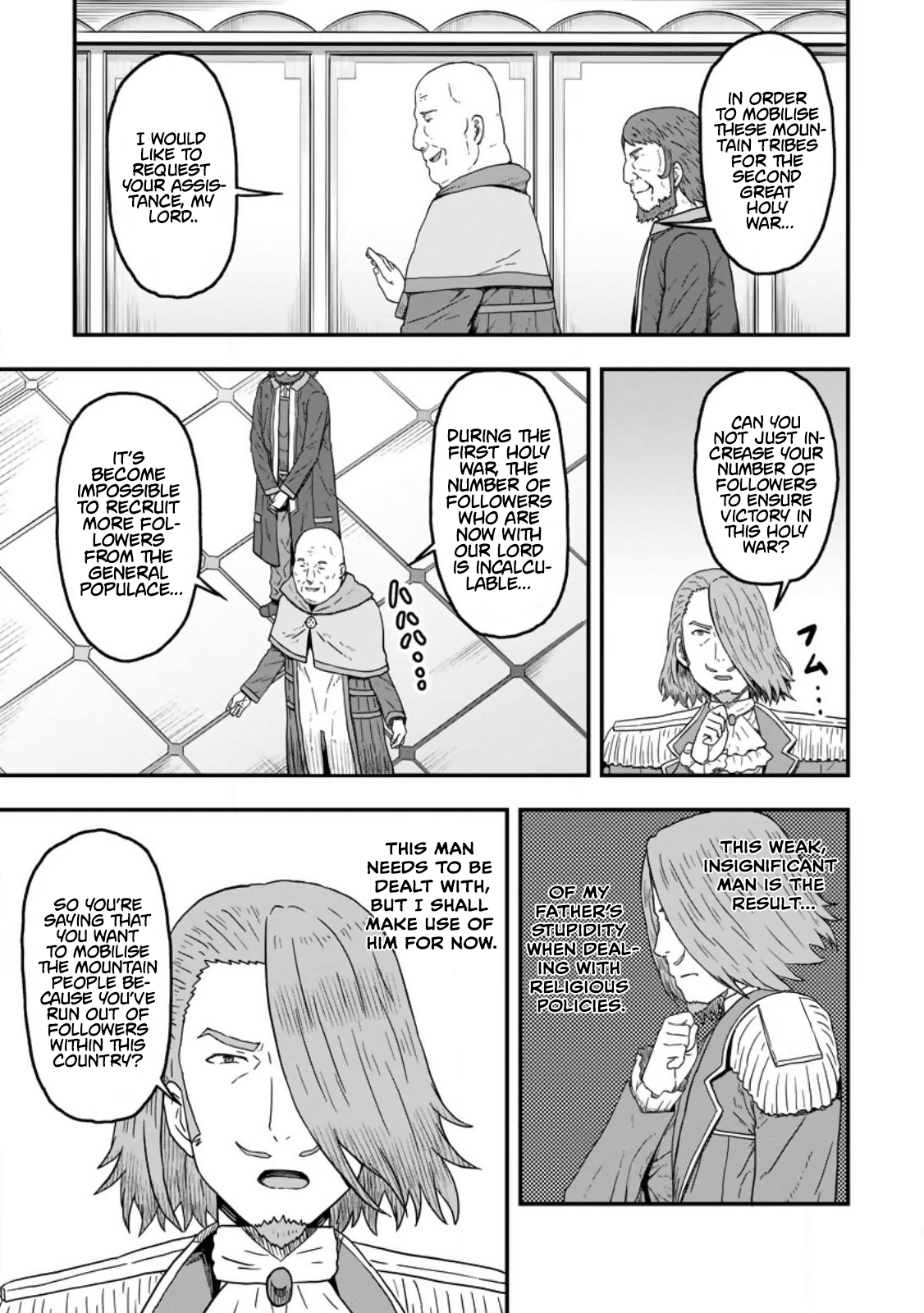Halaman dari Isekai Saikyou no Yome desu ga, Yoru no Tatakai wa Ore no Hou ga Tsuyoi You desu: Chiryaku o Ikashite Nariagaru Harem Senki Chapter 9