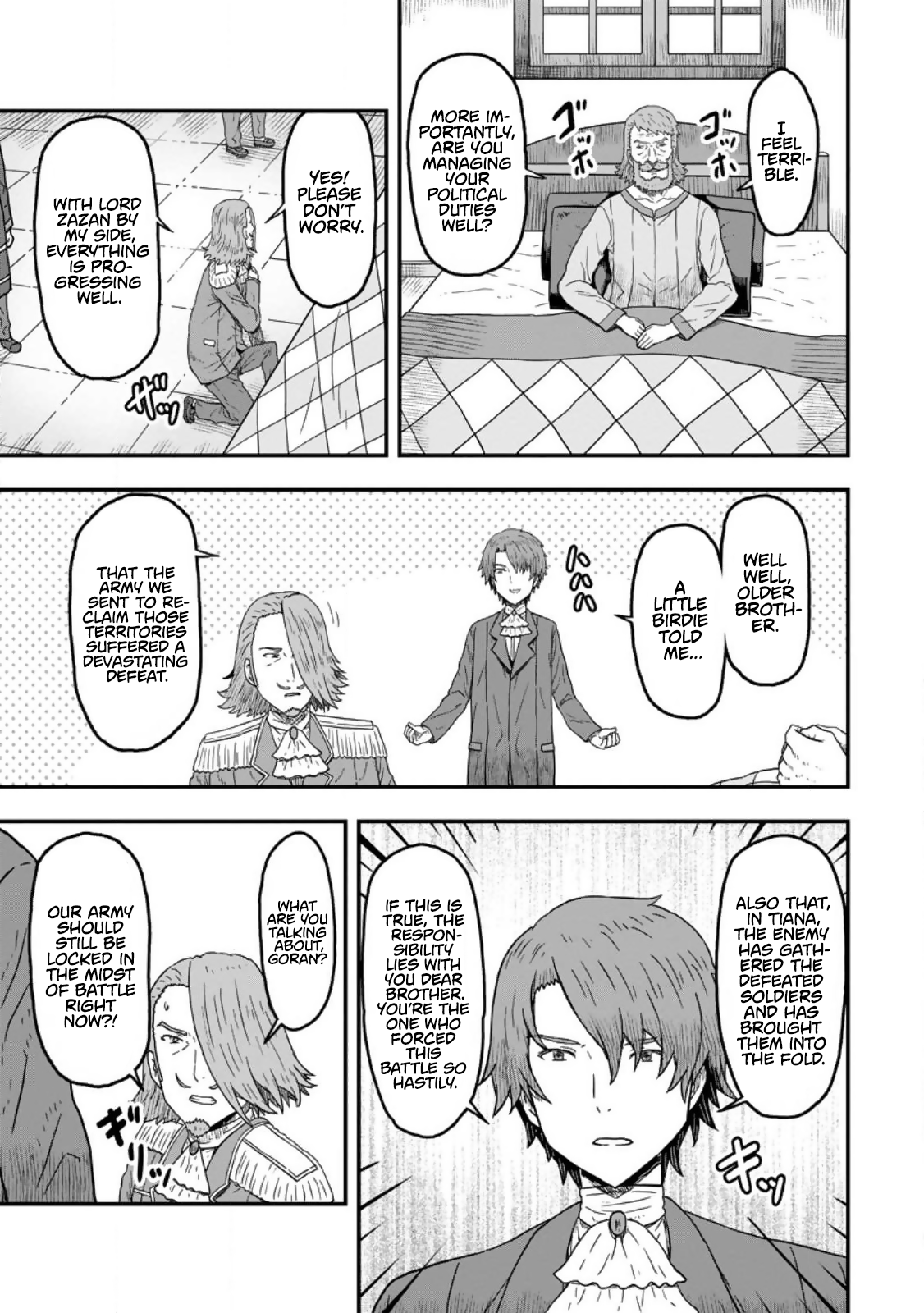 Halaman dari Isekai Saikyou no Yome desu ga, Yoru no Tatakai wa Ore no Hou ga Tsuyoi You desu: Chiryaku o Ikashite Nariagaru Harem Senki Chapter 9