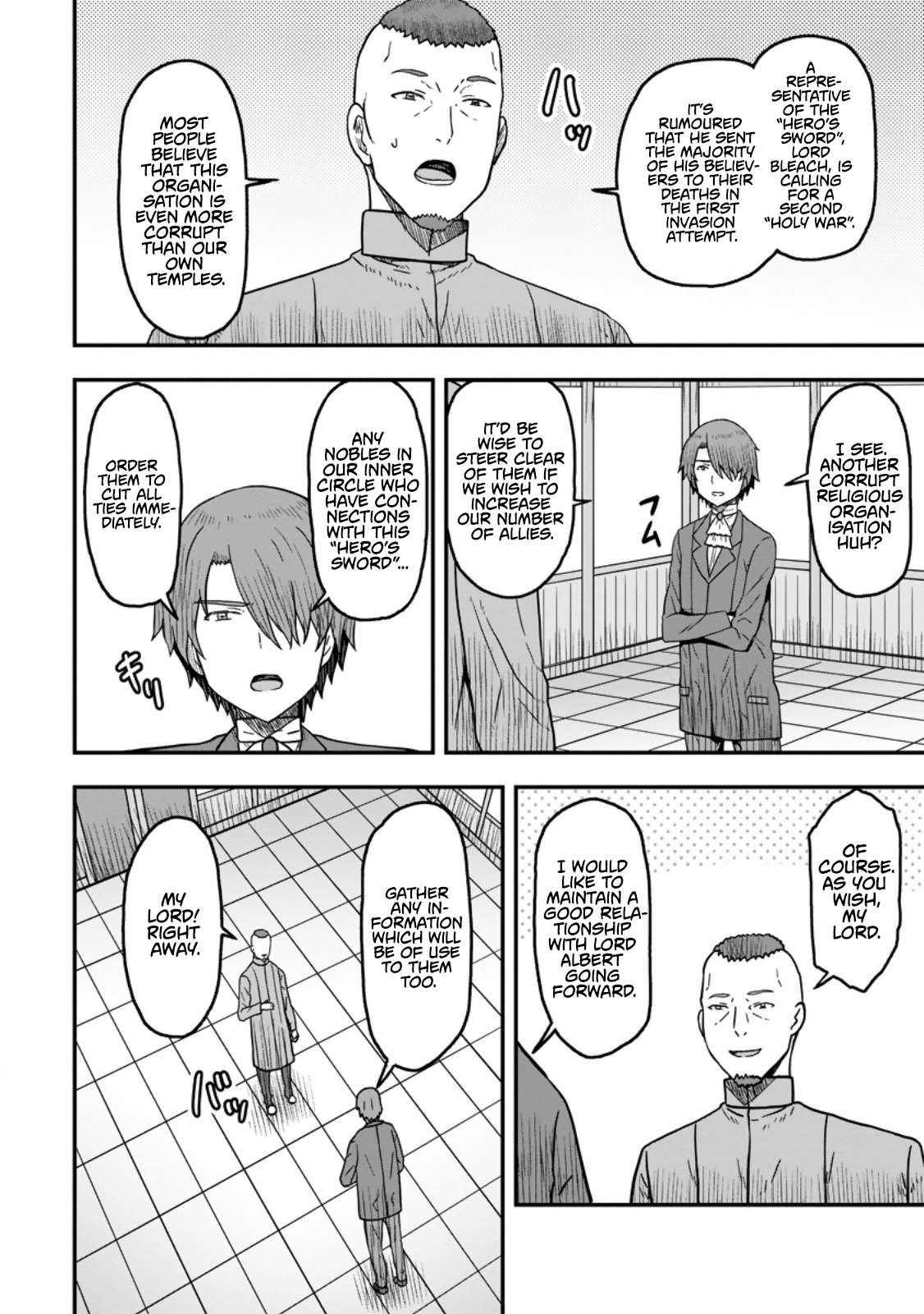 Halaman dari Isekai Saikyou no Yome desu ga, Yoru no Tatakai wa Ore no Hou ga Tsuyoi You desu: Chiryaku o Ikashite Nariagaru Harem Senki Chapter 9
