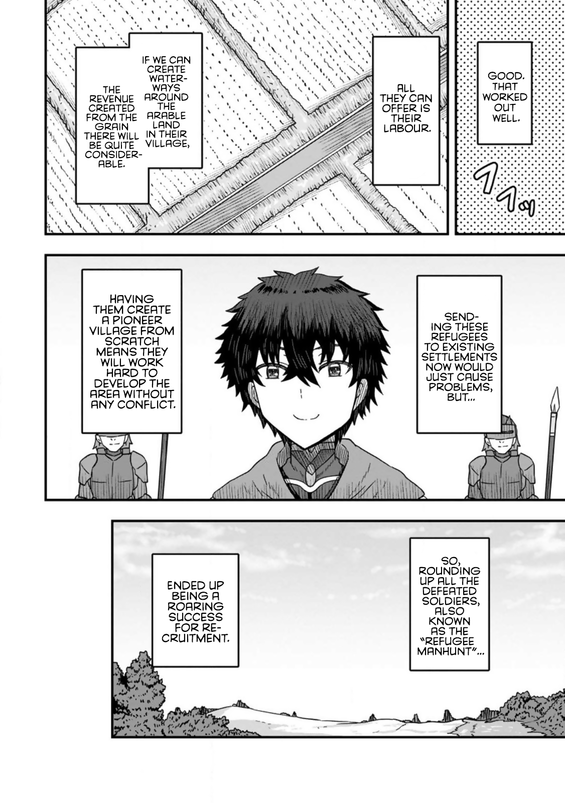 Halaman dari Isekai Saikyou no Yome desu ga, Yoru no Tatakai wa Ore no Hou ga Tsuyoi You desu: Chiryaku o Ikashite Nariagaru Harem Senki Chapter 9