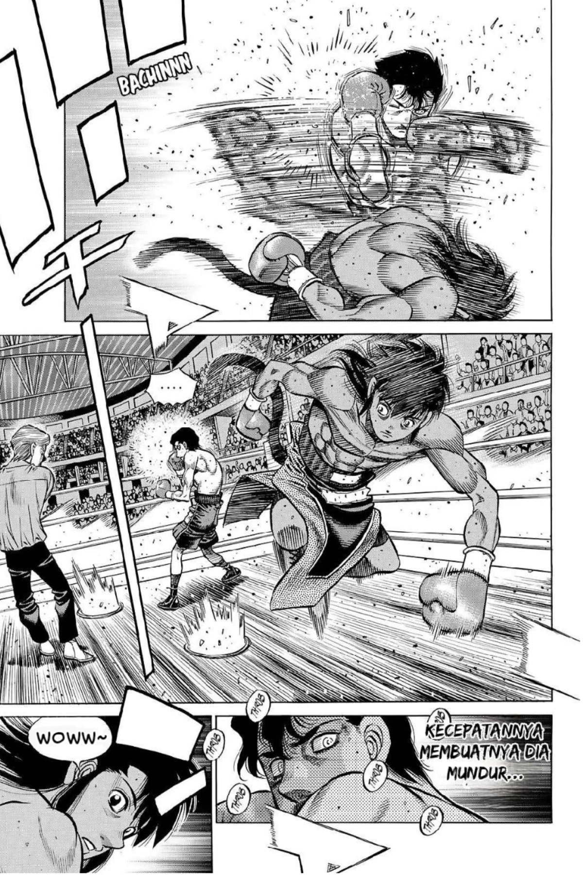 Hajime no Ippo Chapter 1396 - halaman 5