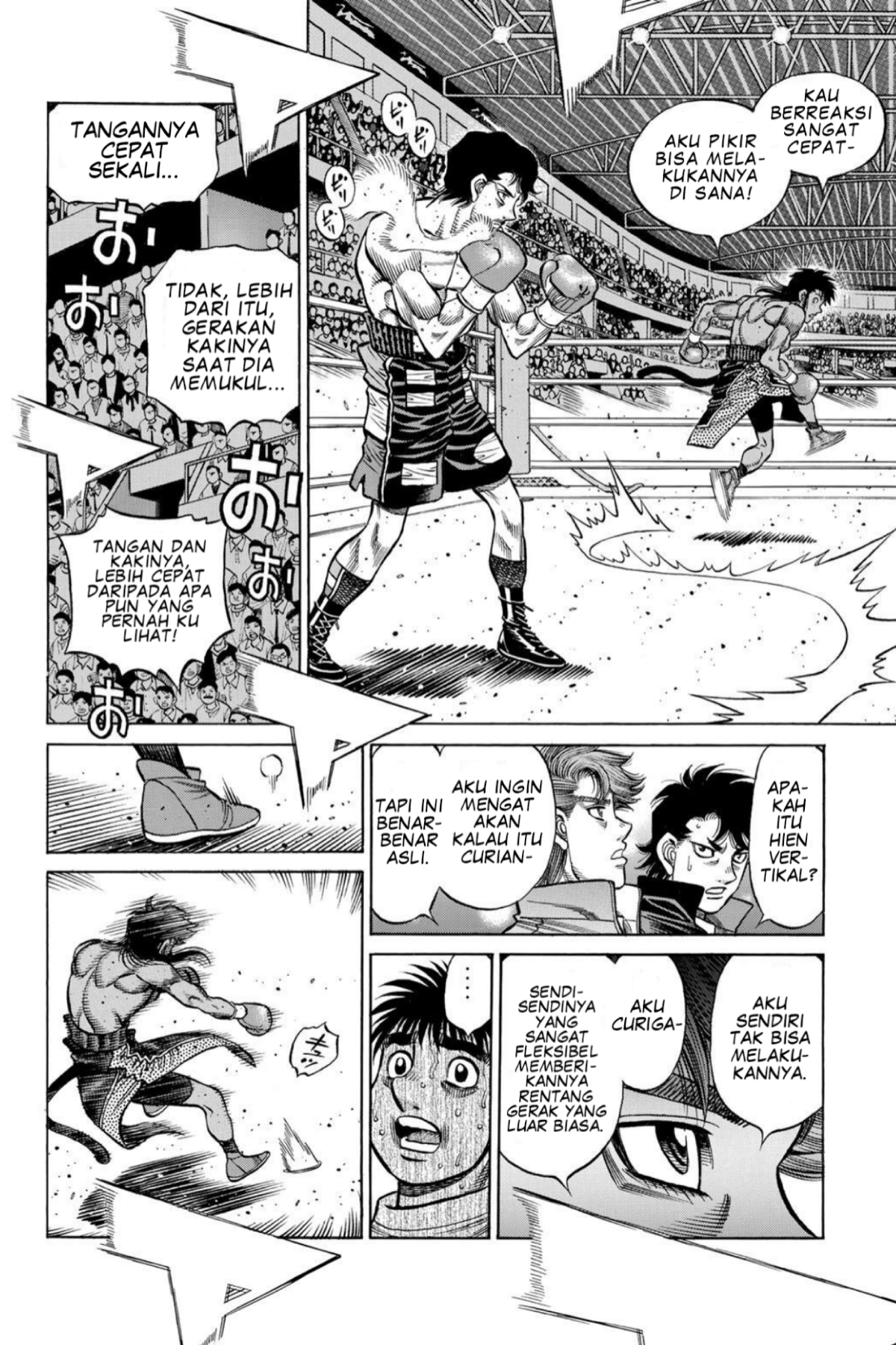 Hajime no Ippo Chapter 1396 - halaman 6