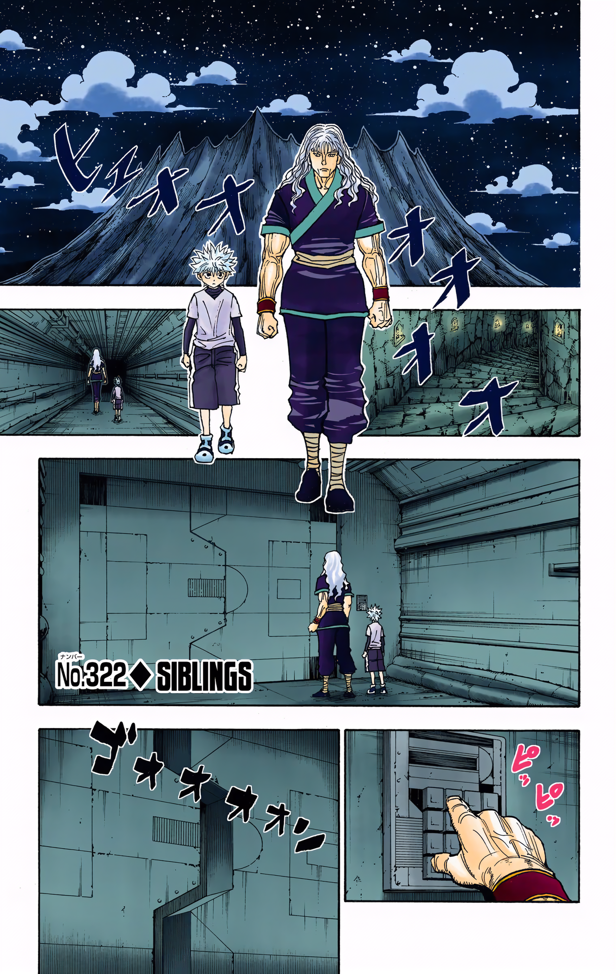 Halaman dari Hunter x Hunter (Official Colored) Chapter 322