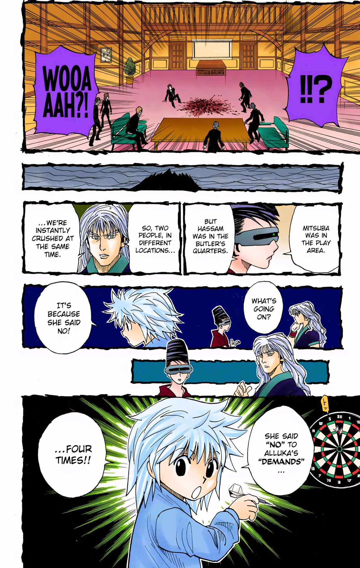 Halaman dari Hunter x Hunter (Official Colored) Chapter 322