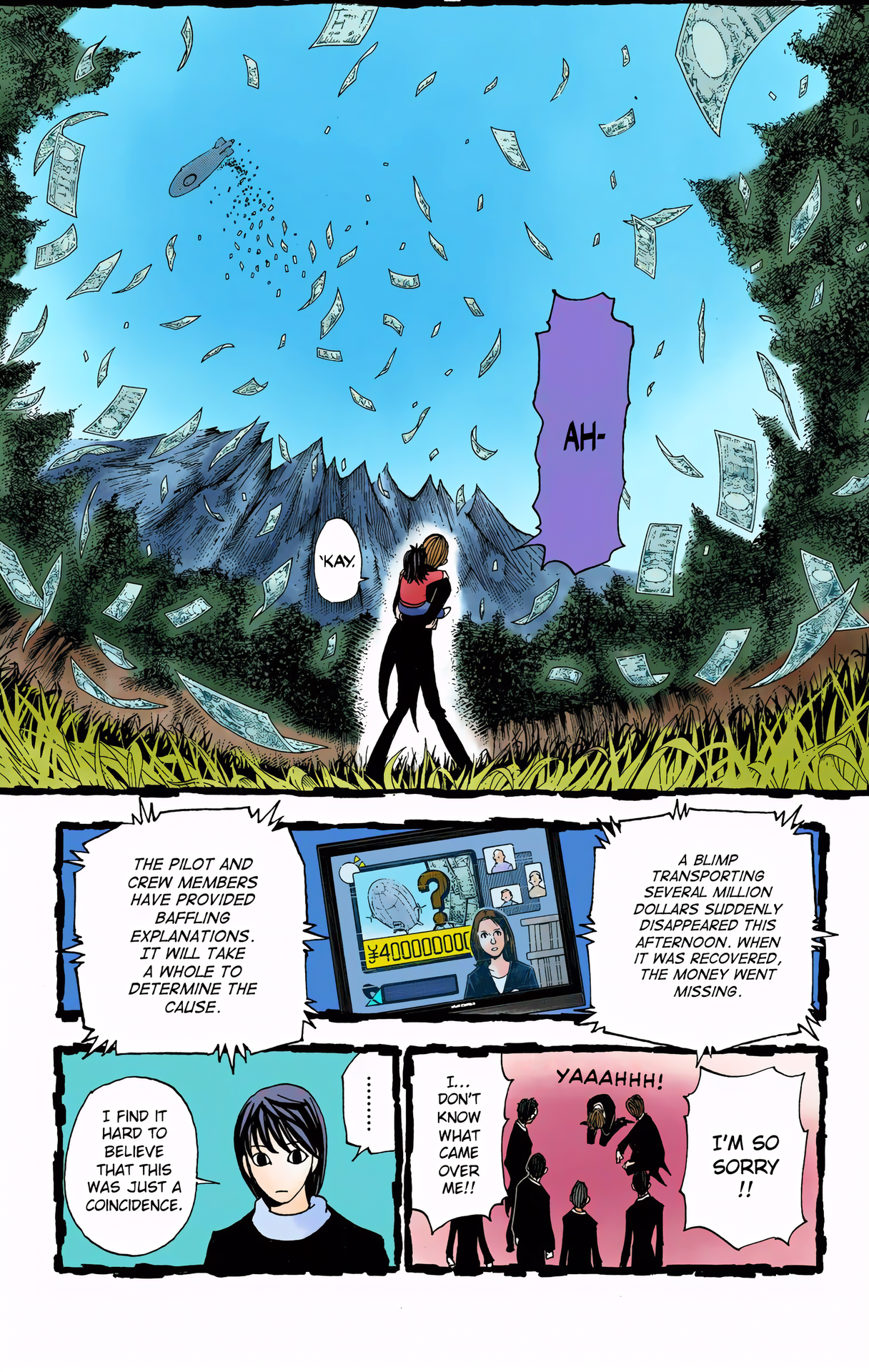 Halaman dari Hunter x Hunter (Official Colored) Chapter 322