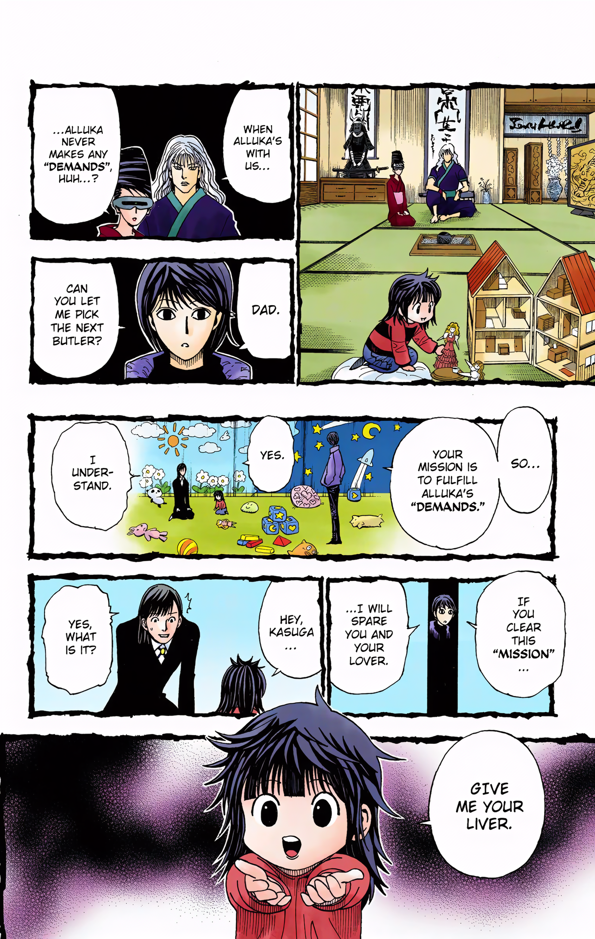 Halaman dari Hunter x Hunter (Official Colored) Chapter 322