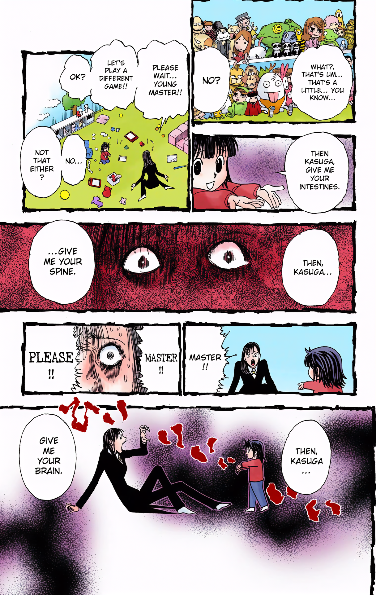 Halaman dari Hunter x Hunter (Official Colored) Chapter 322