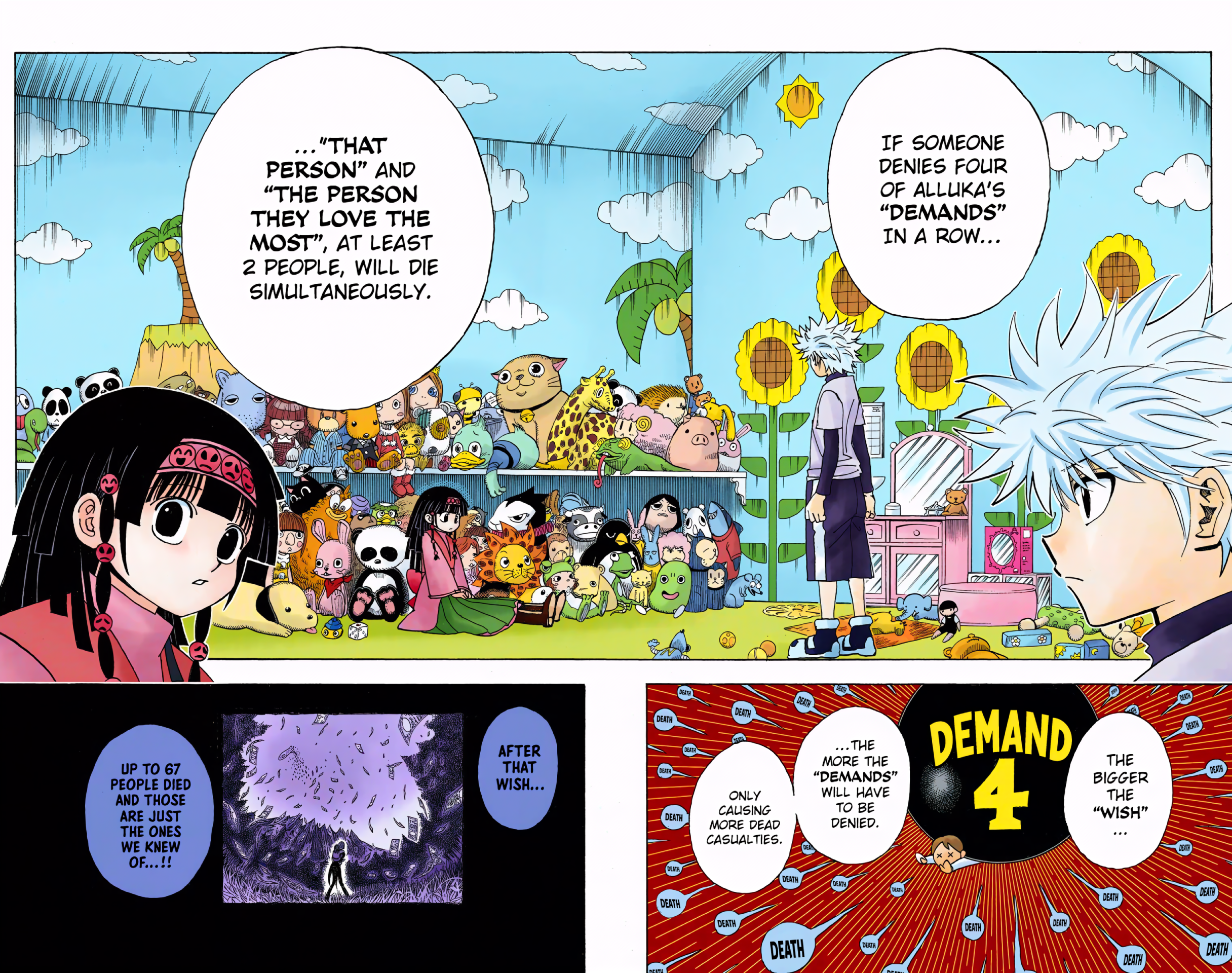 Halaman dari Hunter x Hunter (Official Colored) Chapter 322