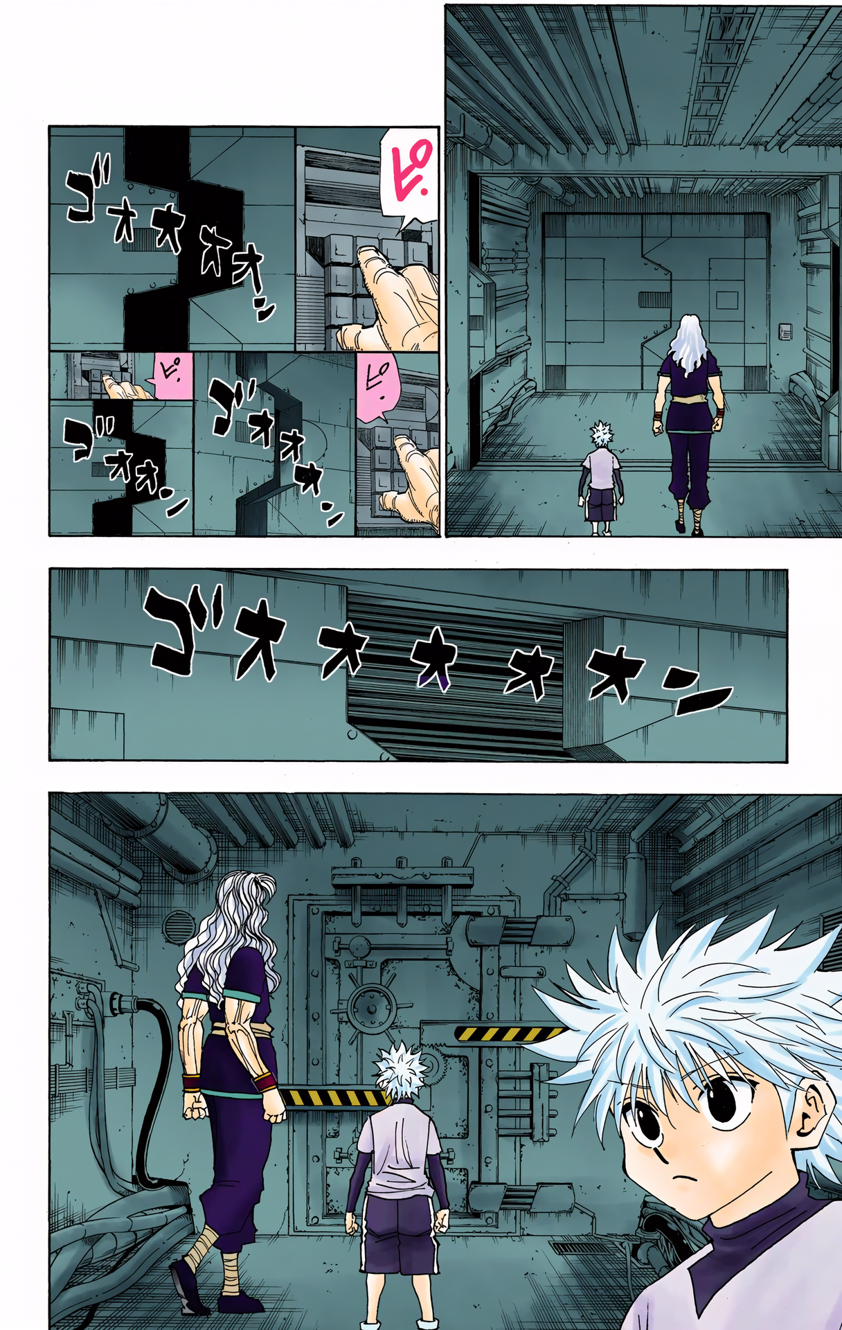 Halaman dari Hunter x Hunter (Official Colored) Chapter 322