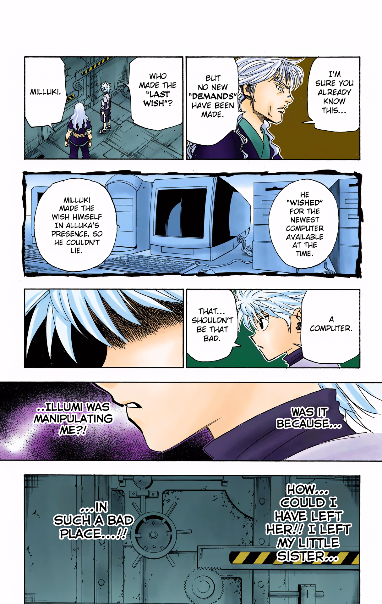 Halaman dari Hunter x Hunter (Official Colored) Chapter 322