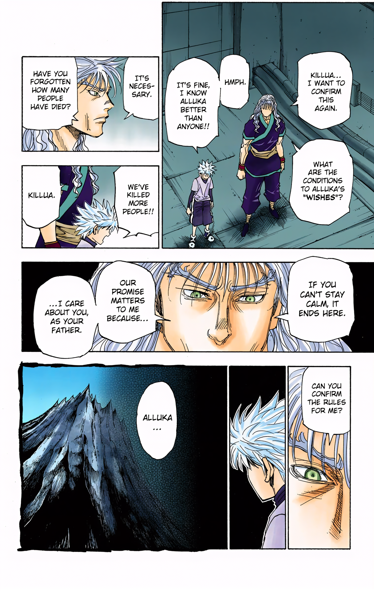 Halaman dari Hunter x Hunter (Official Colored) Chapter 322