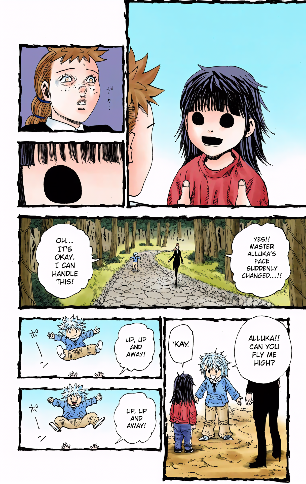 Halaman dari Hunter x Hunter (Official Colored) Chapter 322