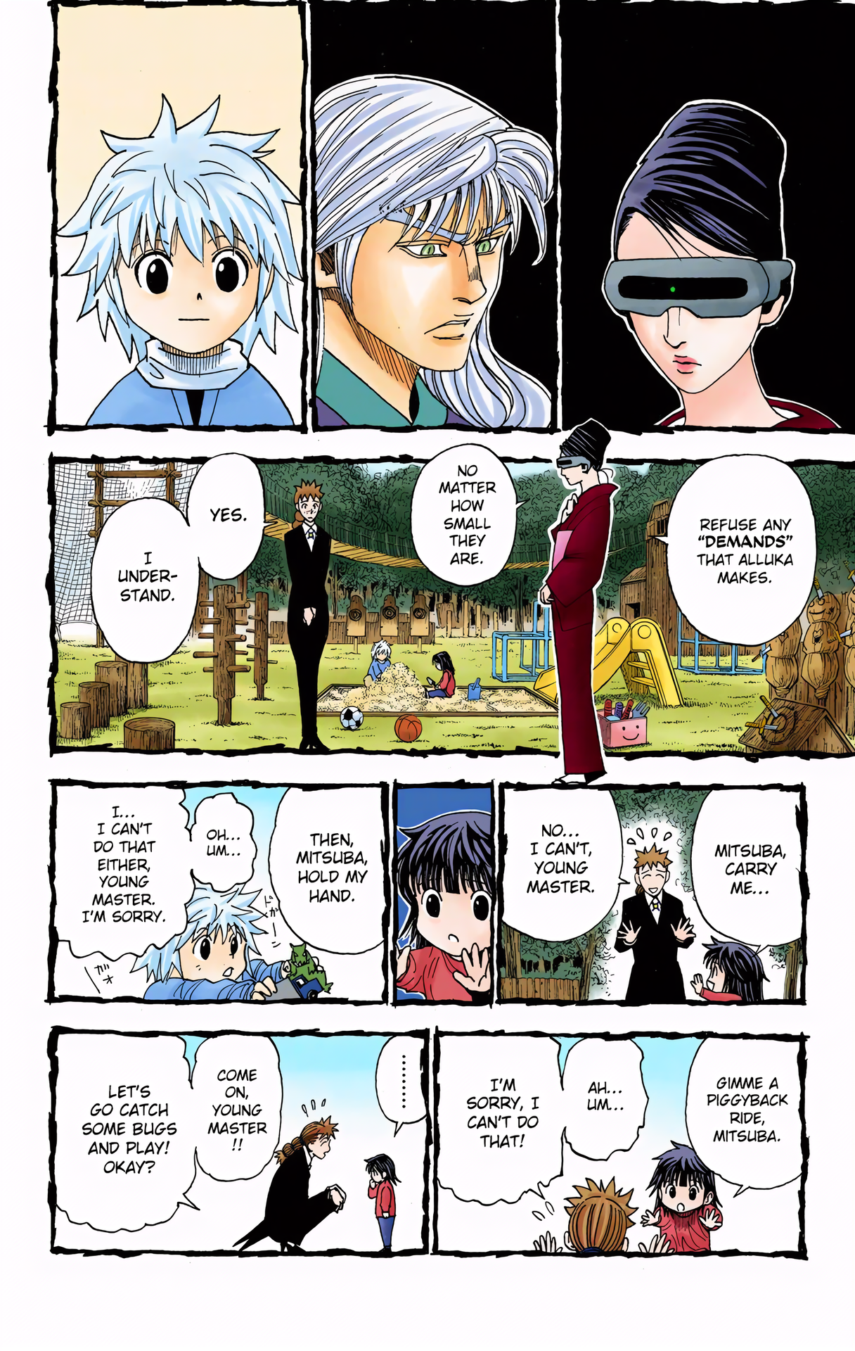 Halaman dari Hunter x Hunter (Official Colored) Chapter 322