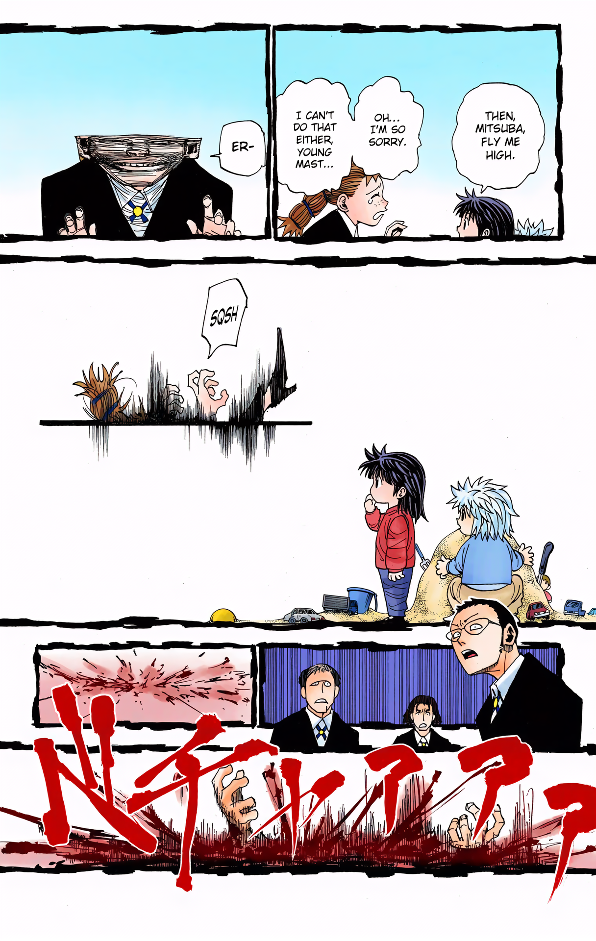 Halaman dari Hunter x Hunter (Official Colored) Chapter 322