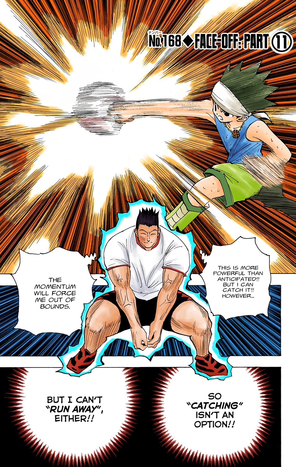 Halaman dari HUNTER x HUNTER (Official Colored) Chapter 168