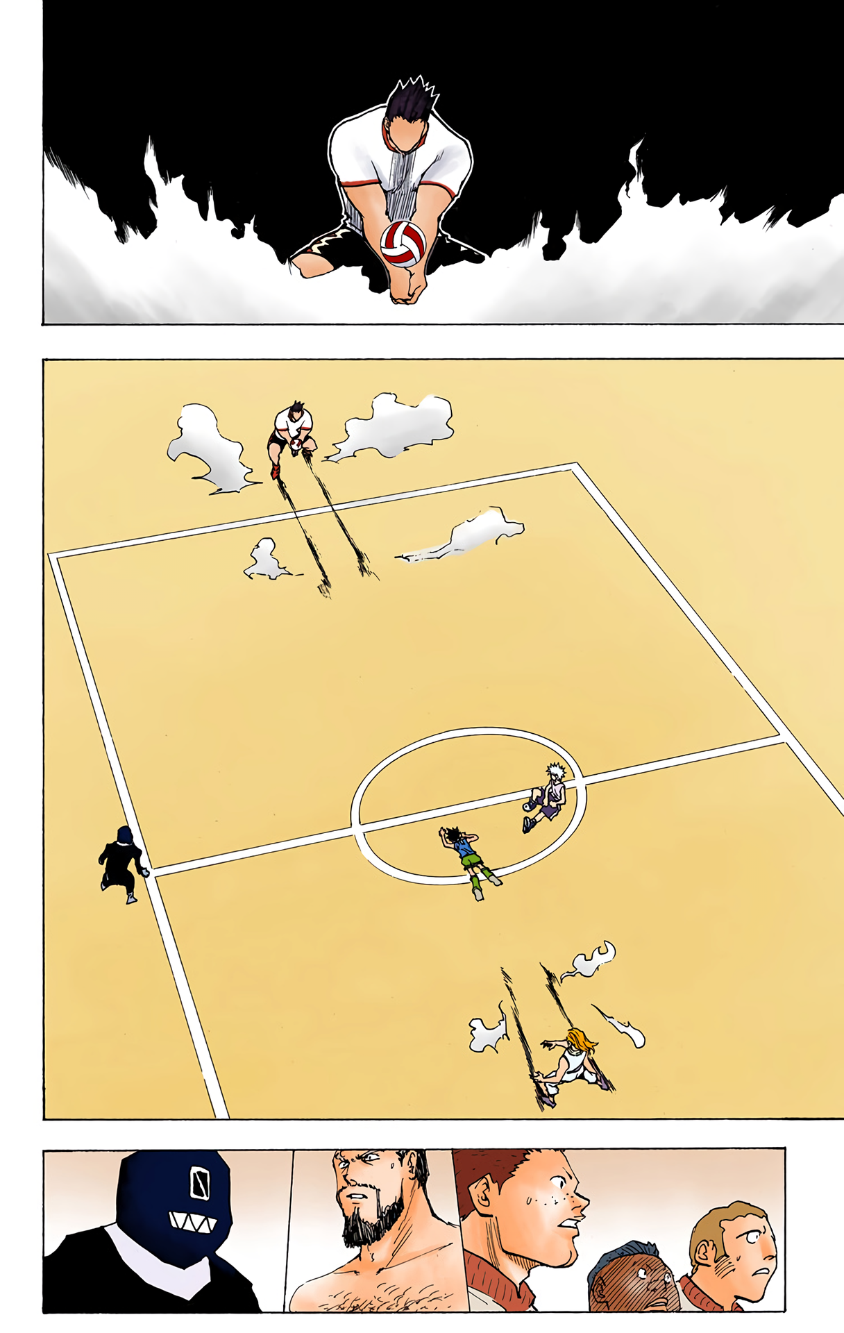Halaman dari HUNTER x HUNTER (Official Colored) Chapter 168