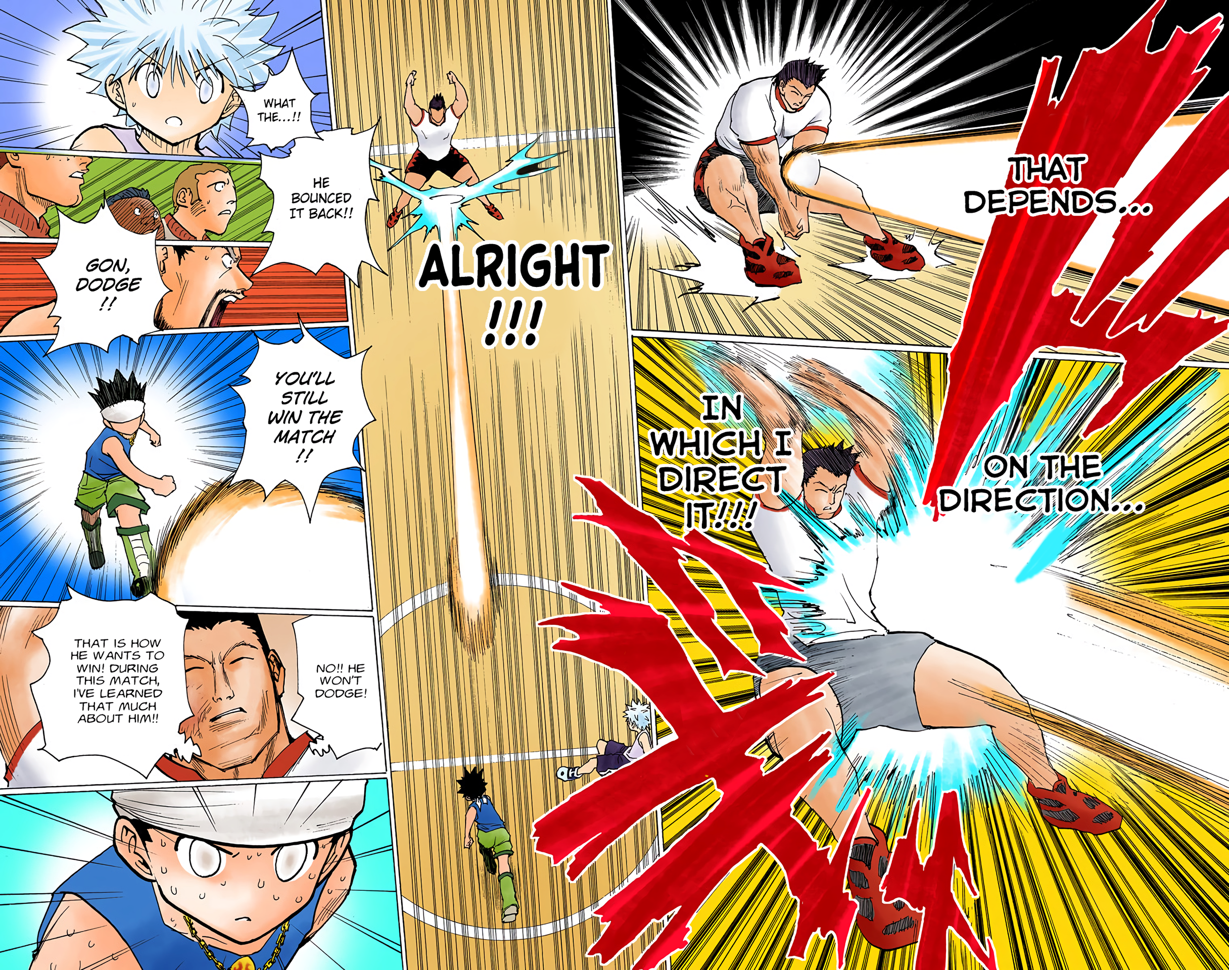 Halaman dari HUNTER x HUNTER (Official Colored) Chapter 168