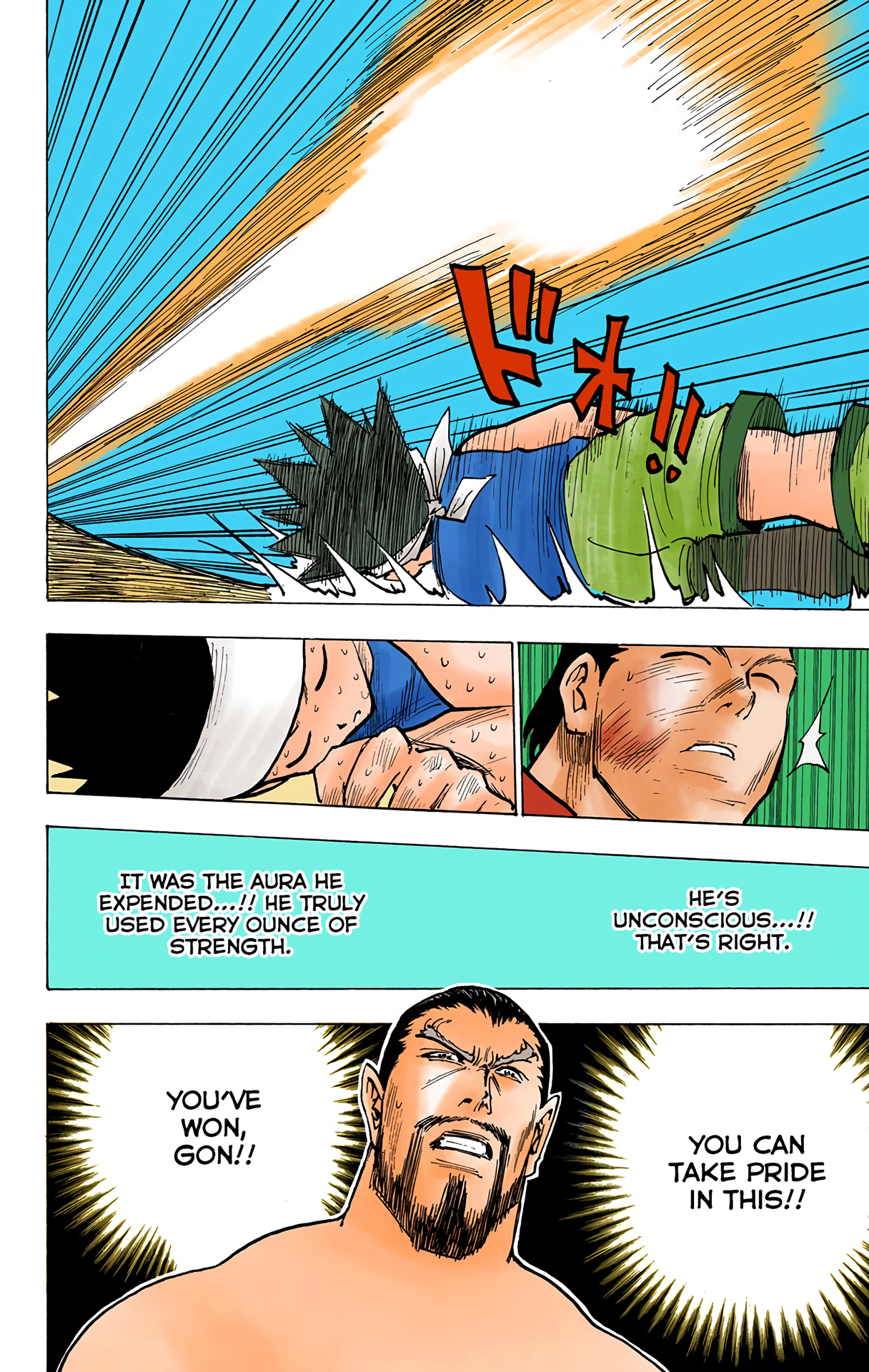 Halaman dari HUNTER x HUNTER (Official Colored) Chapter 168