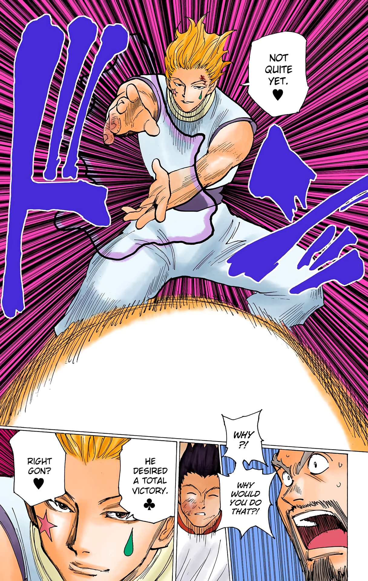 Halaman dari HUNTER x HUNTER (Official Colored) Chapter 168