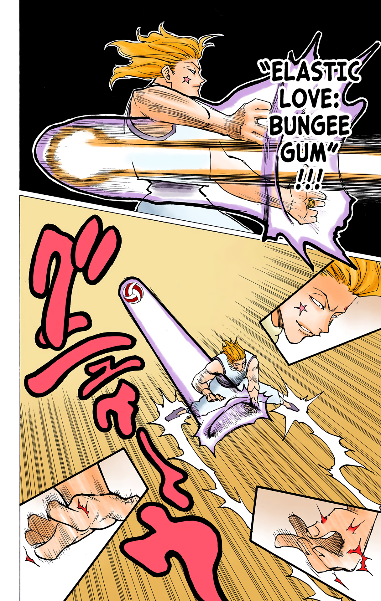 Halaman dari HUNTER x HUNTER (Official Colored) Chapter 168
