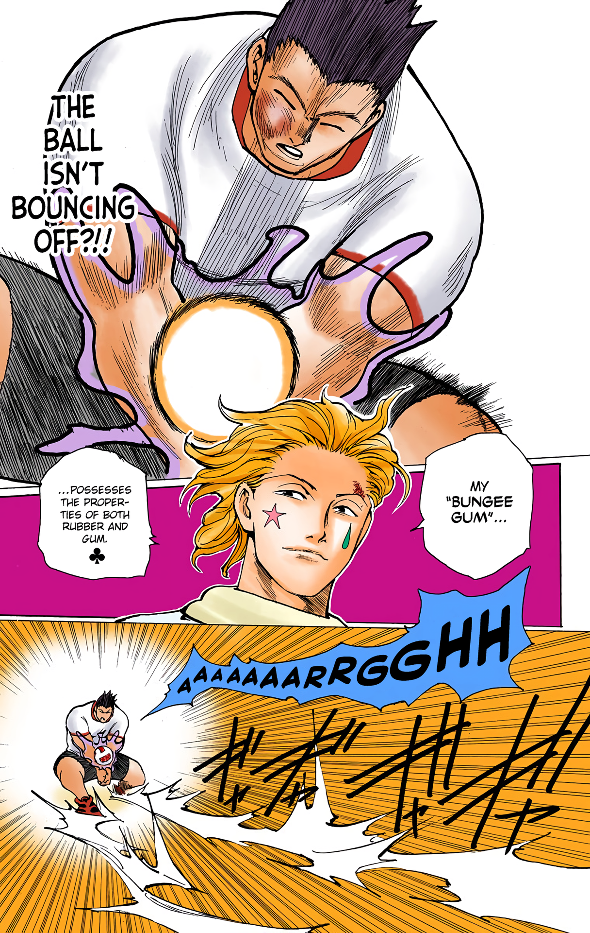 Halaman dari HUNTER x HUNTER (Official Colored) Chapter 168