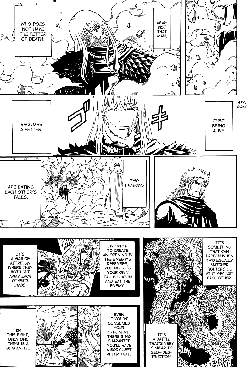 Halaman dari Gintama Chapter 582
